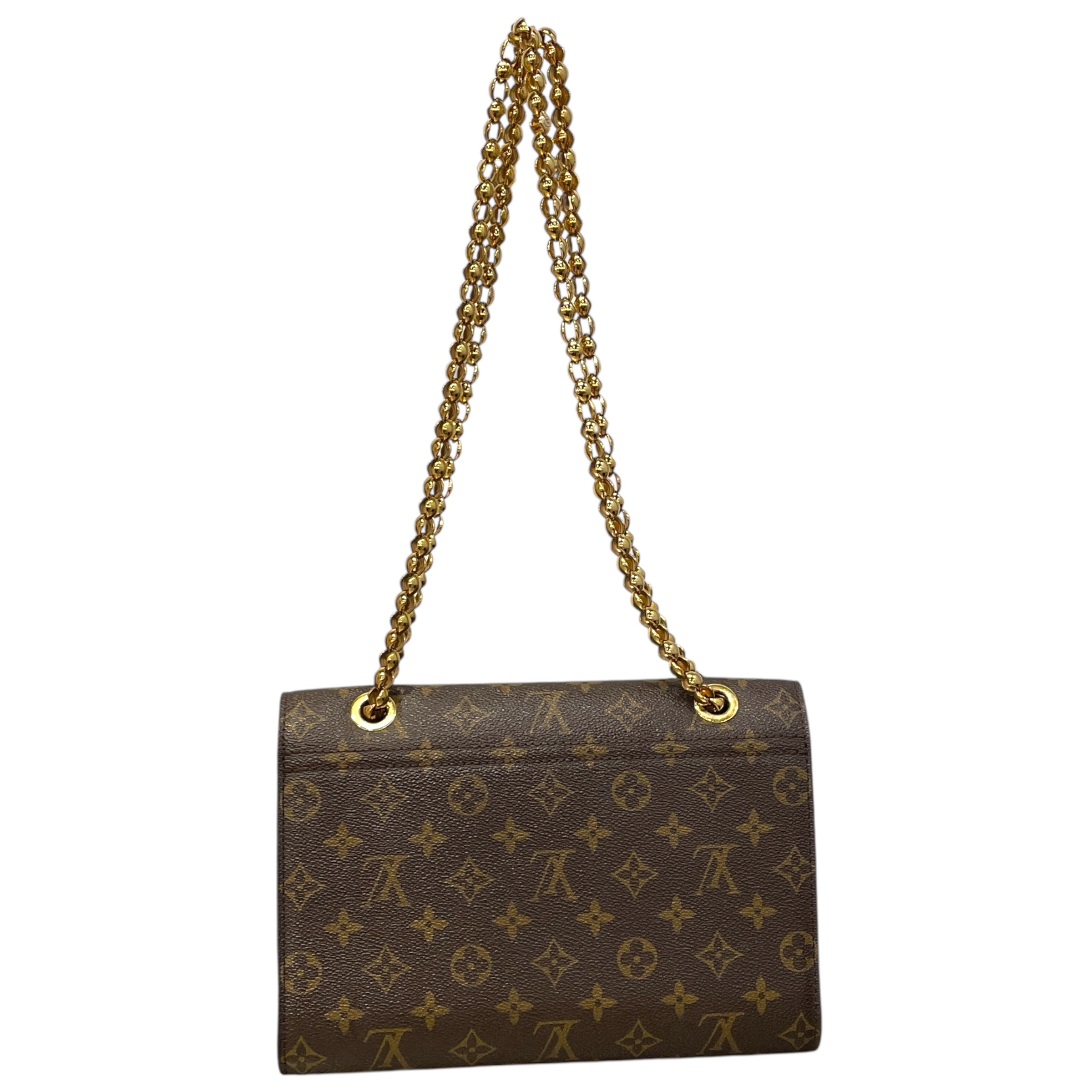 LOUIS VUITTON/Hand Bag/S/Monogram/Leather/BRW/Victoire view 2