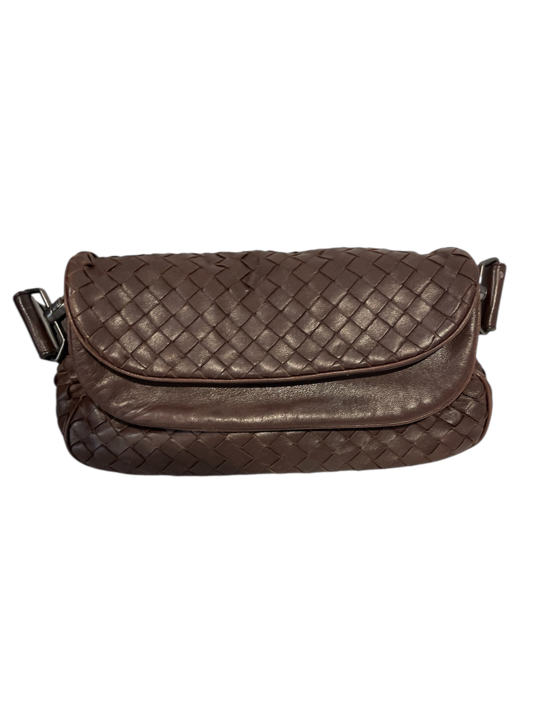 BOTTEGA VENETA/Hand Bag/Leather/BRW/INTRECCIATO view 1