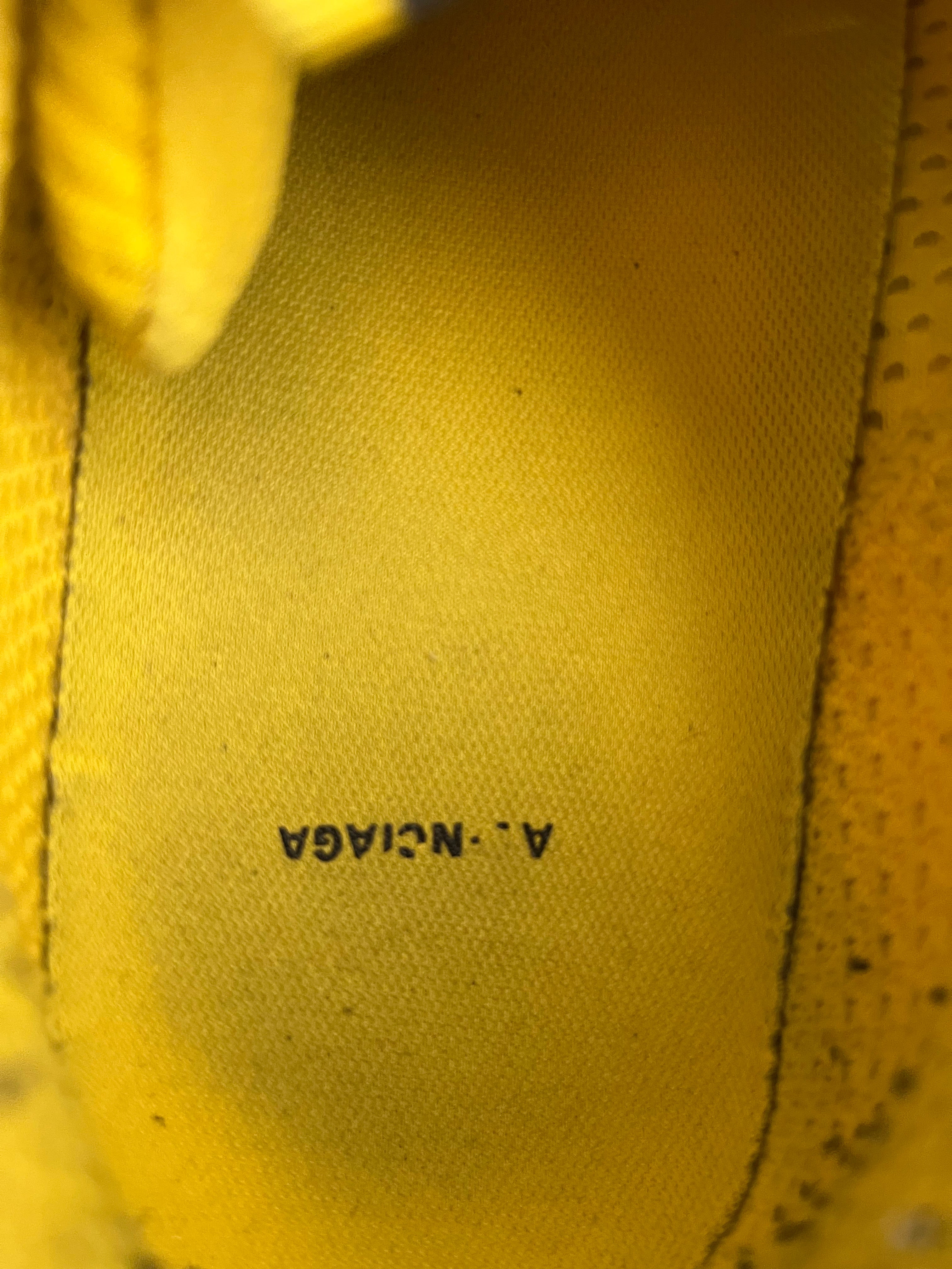 BALENCIAGA/Low-Sneakers/US 9/YEL/YELLOW AND BLACK view 4