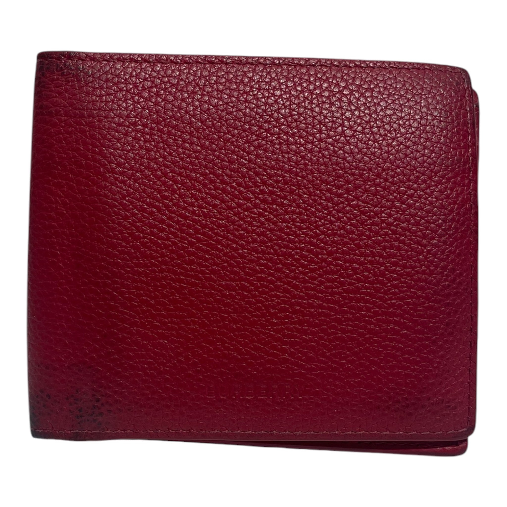 BURBERRY/Bifold Wallet/RED/RED BIFOLD WALLET view 1