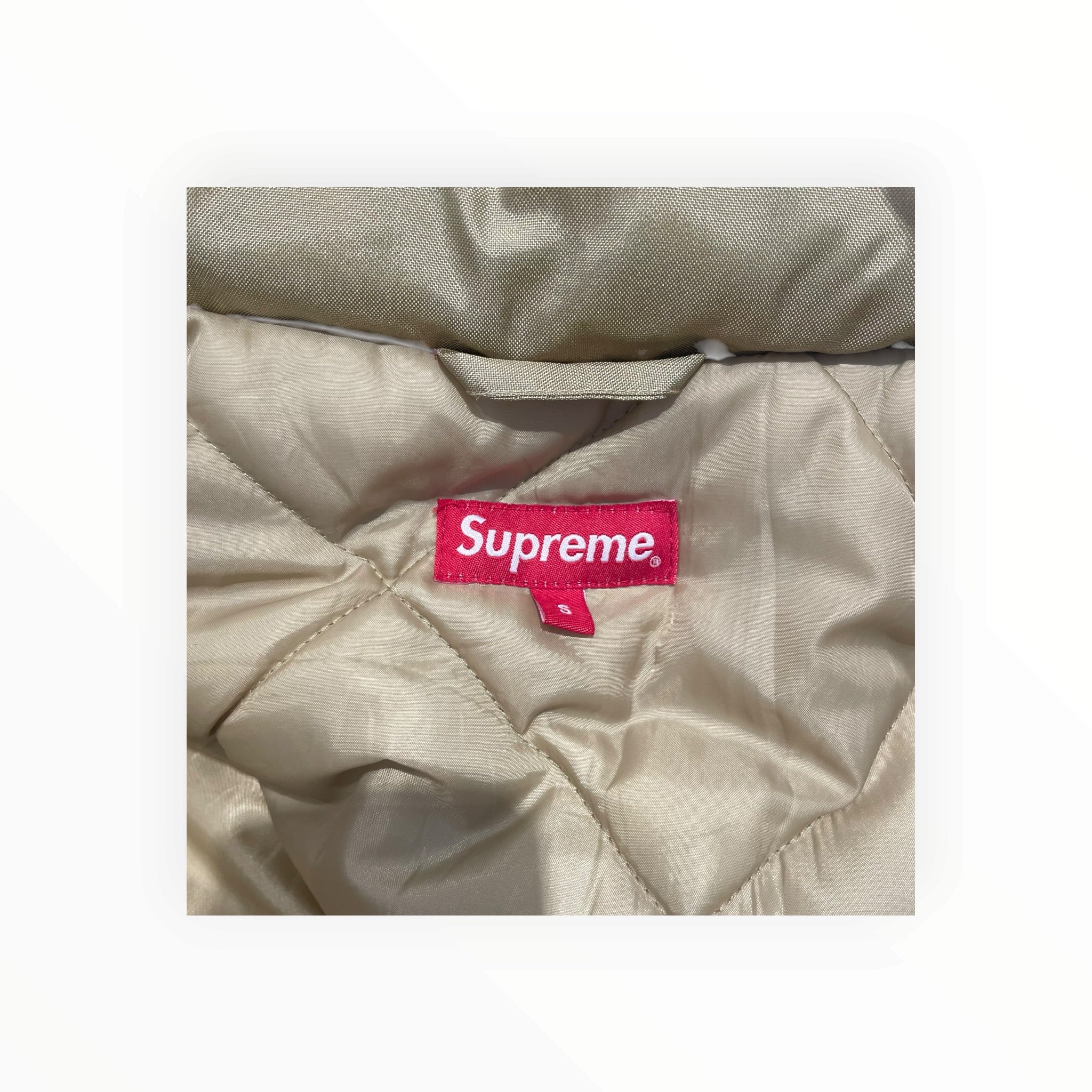 Supreme/Puffer Jkt/S/Cotton/GLD/ view 3