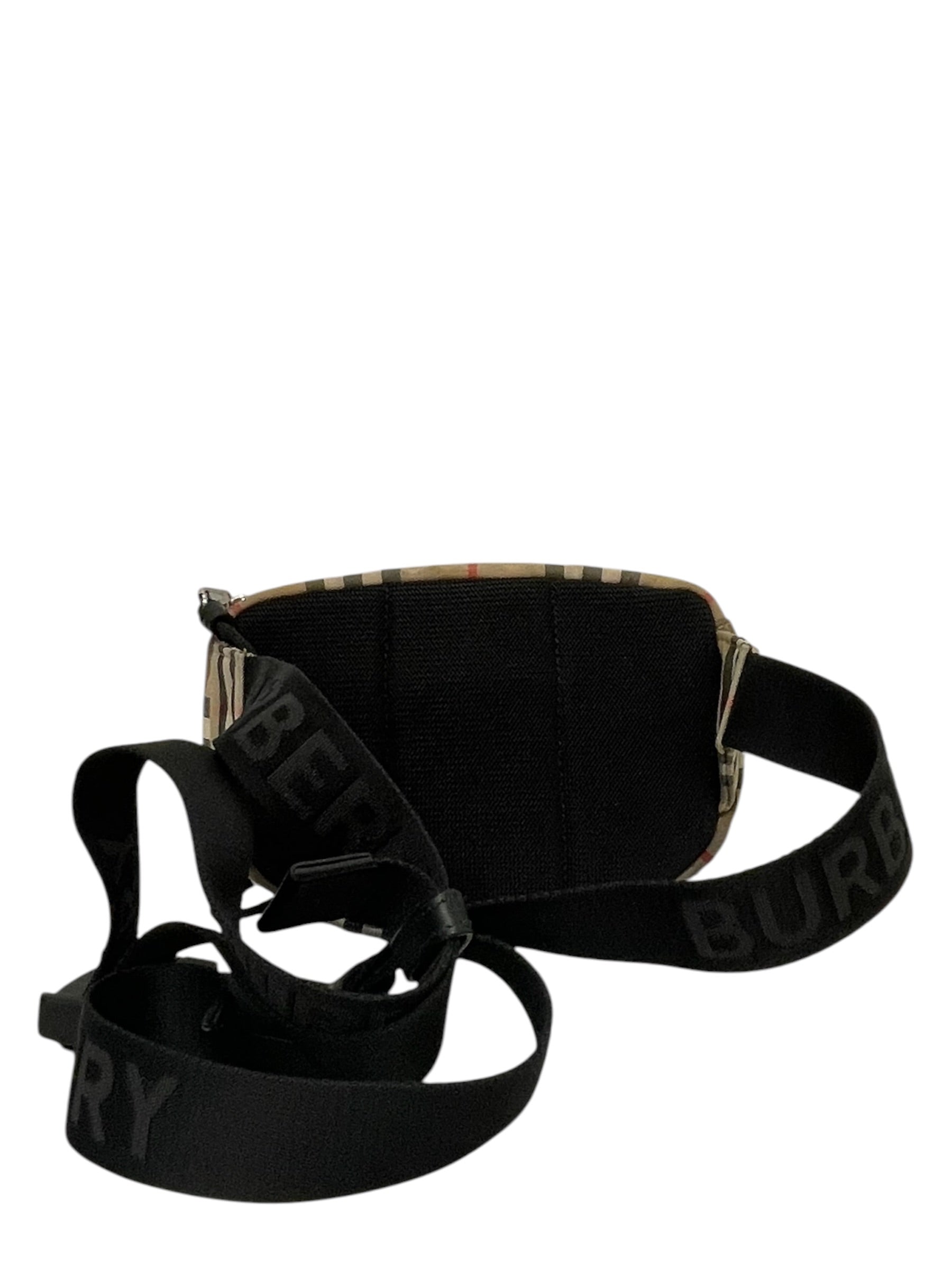 BURBERRY/Fanny Pack/Glen Check/Cotton/CML/Small Cannon Belt Buckle Strap view 2