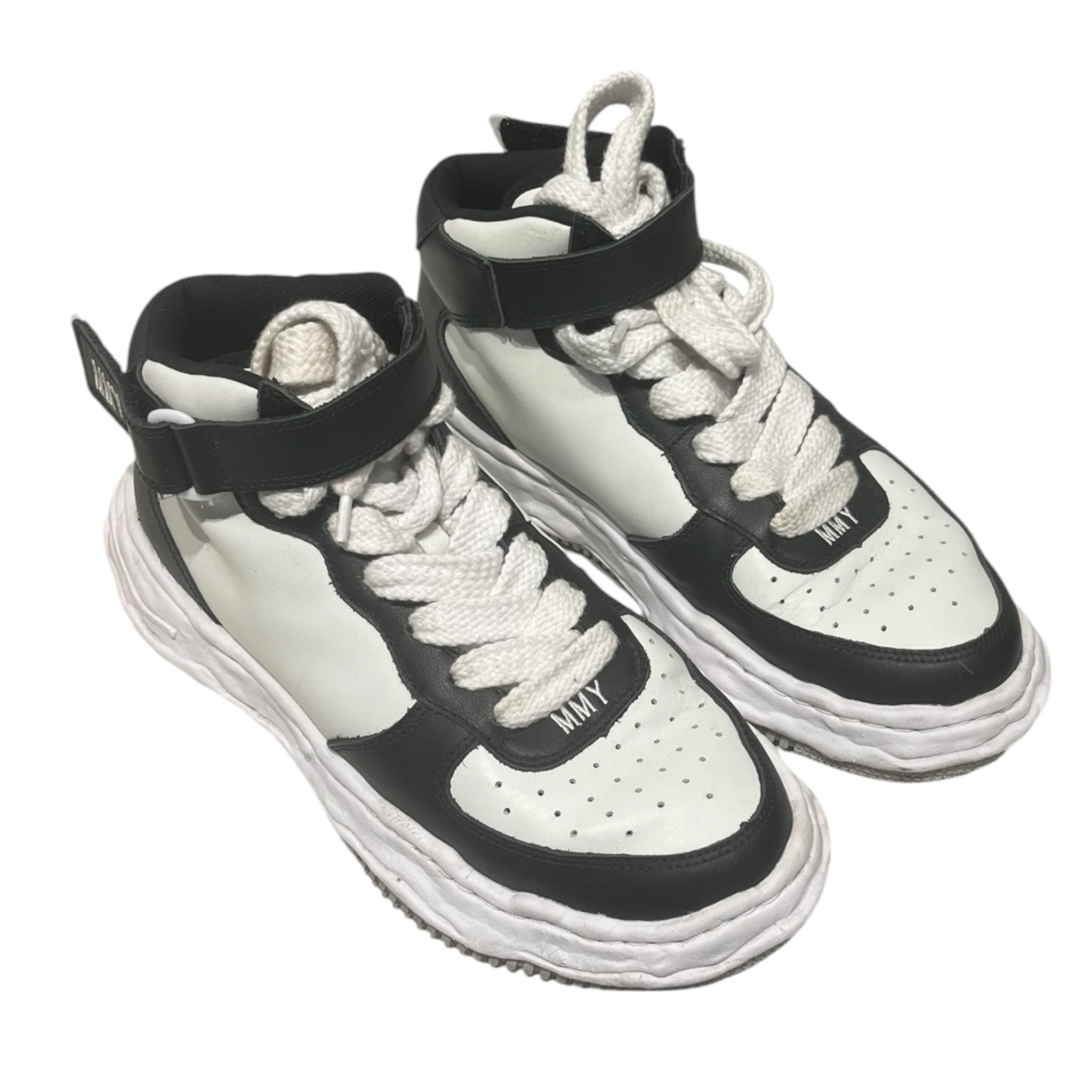 MIHARA YASUHIRO/Hi-Sneakers/EU 44/Leather/BLK/Wayne High-Top view 1