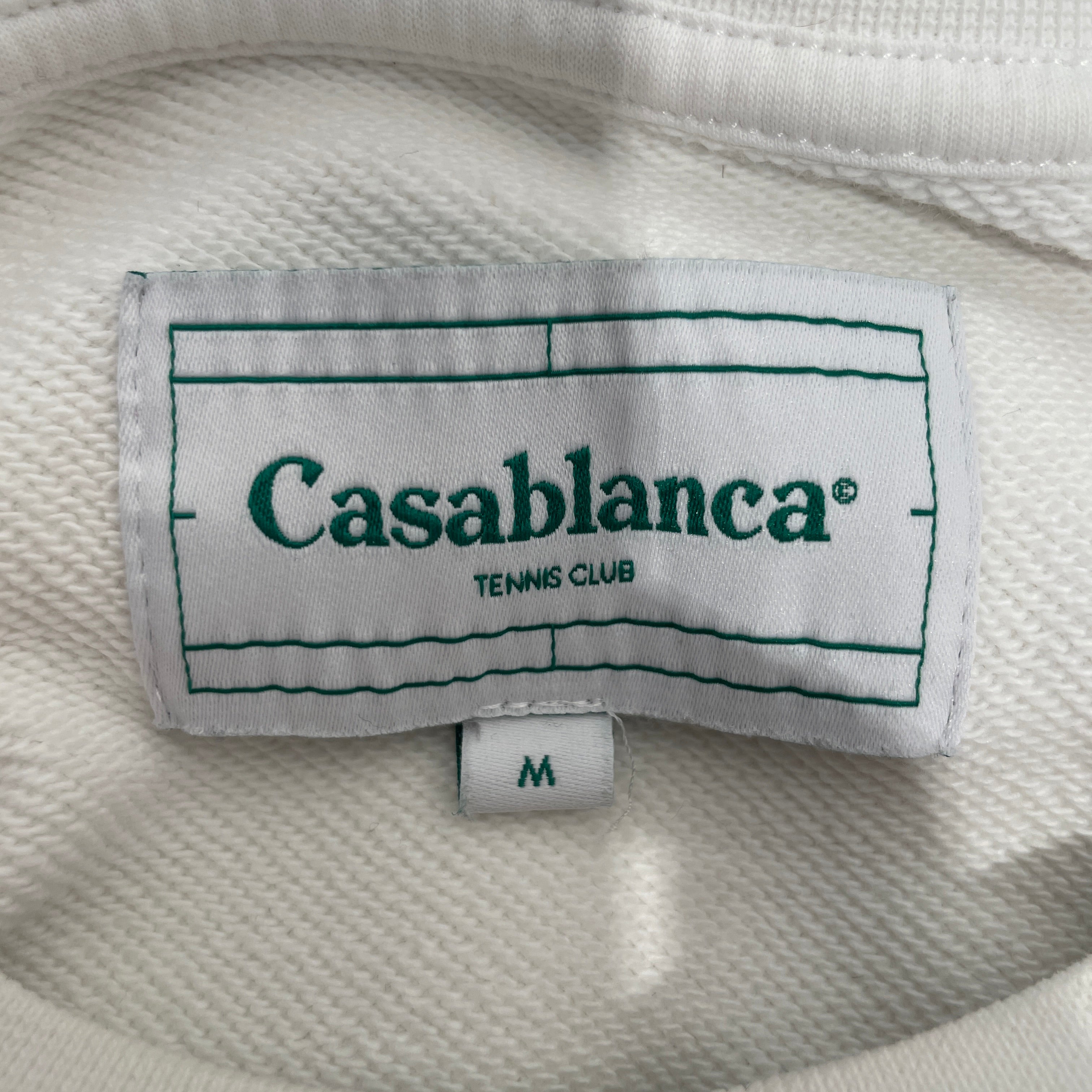 CASABLANCA/Sweatshirt/M/Cotton/WHT/ view 3