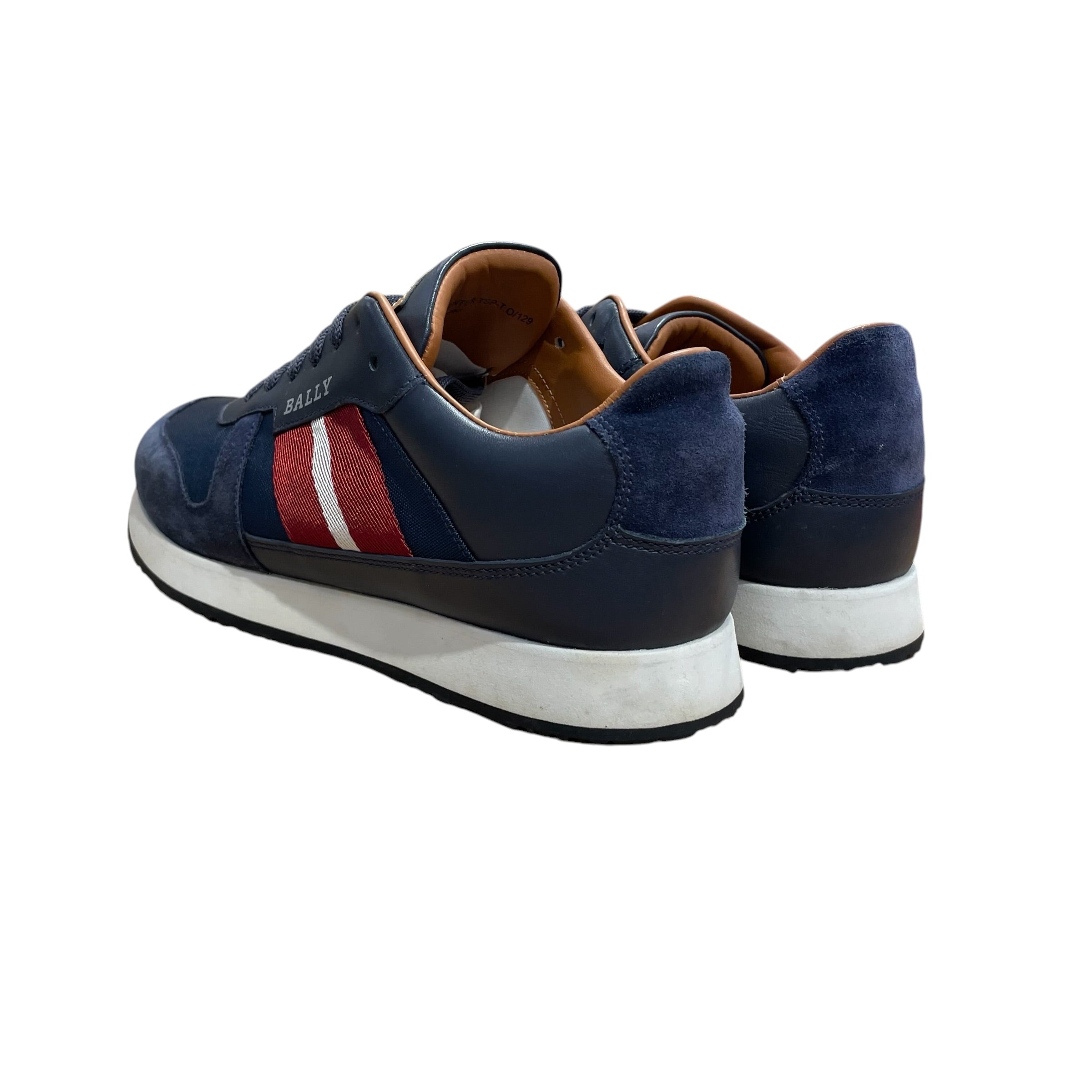 BALLY/Low-Sneakers/US 9.5/Suede/NVY/sprinter suede leather view 2