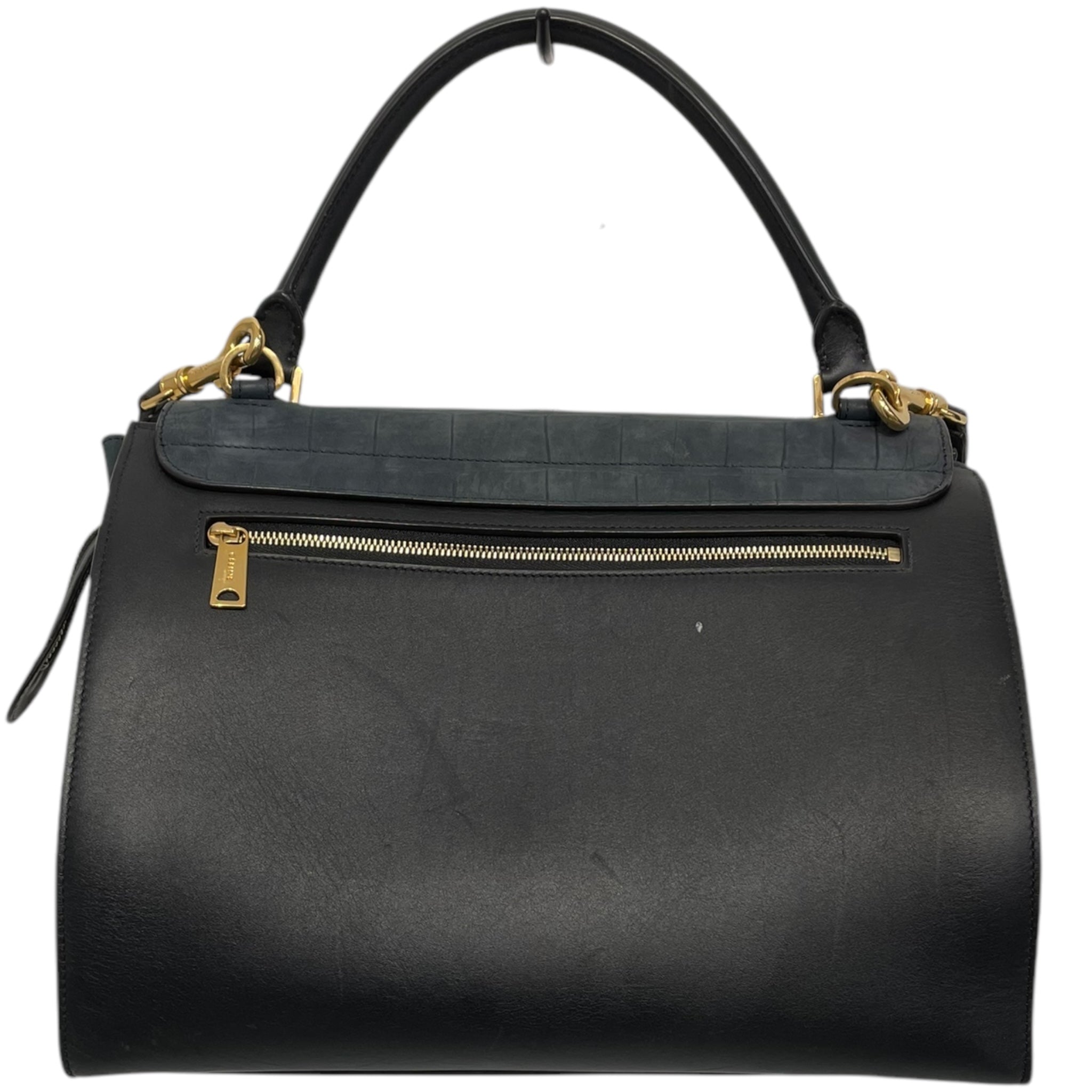 CELINE/Cross Body Bag/M/Leather/GRY/ view 2