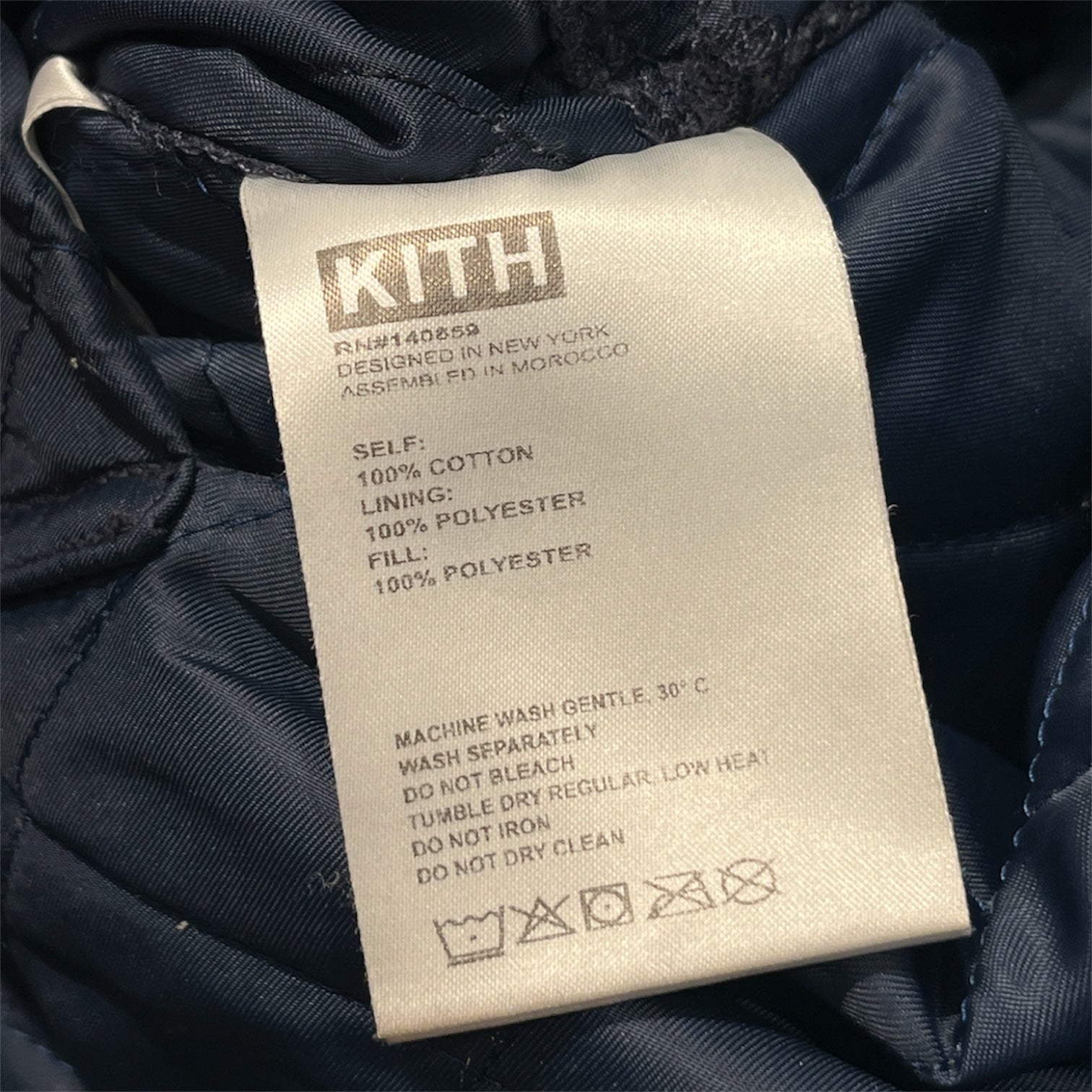 KITH/Denim Jkt/M/Cotton/BLU/Floral Pattern/ view 5