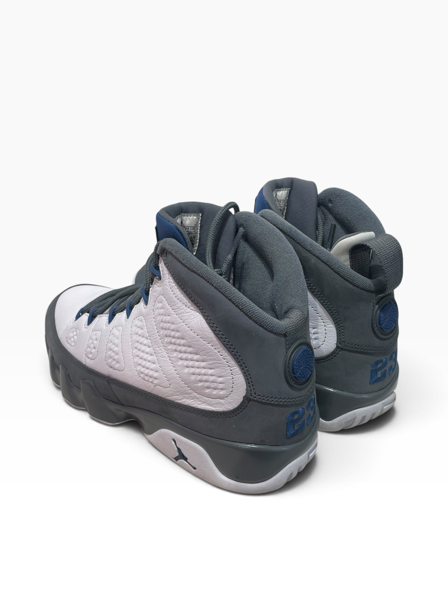 NIKE/Hi-Sneakers/US 10.5/Leather/WHT/jordan 9 view 2