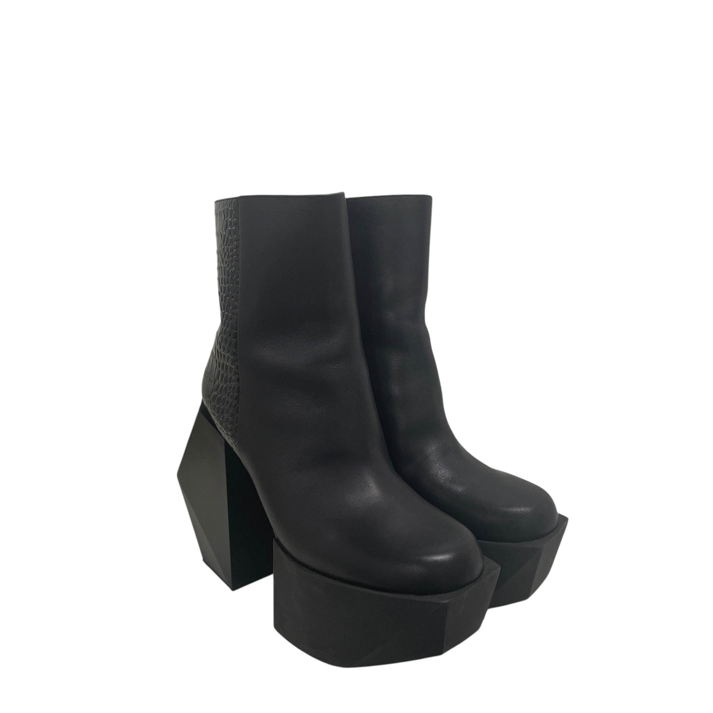 UNITED NUDE/Booties/EU 39/Leather/BLK/ view 1