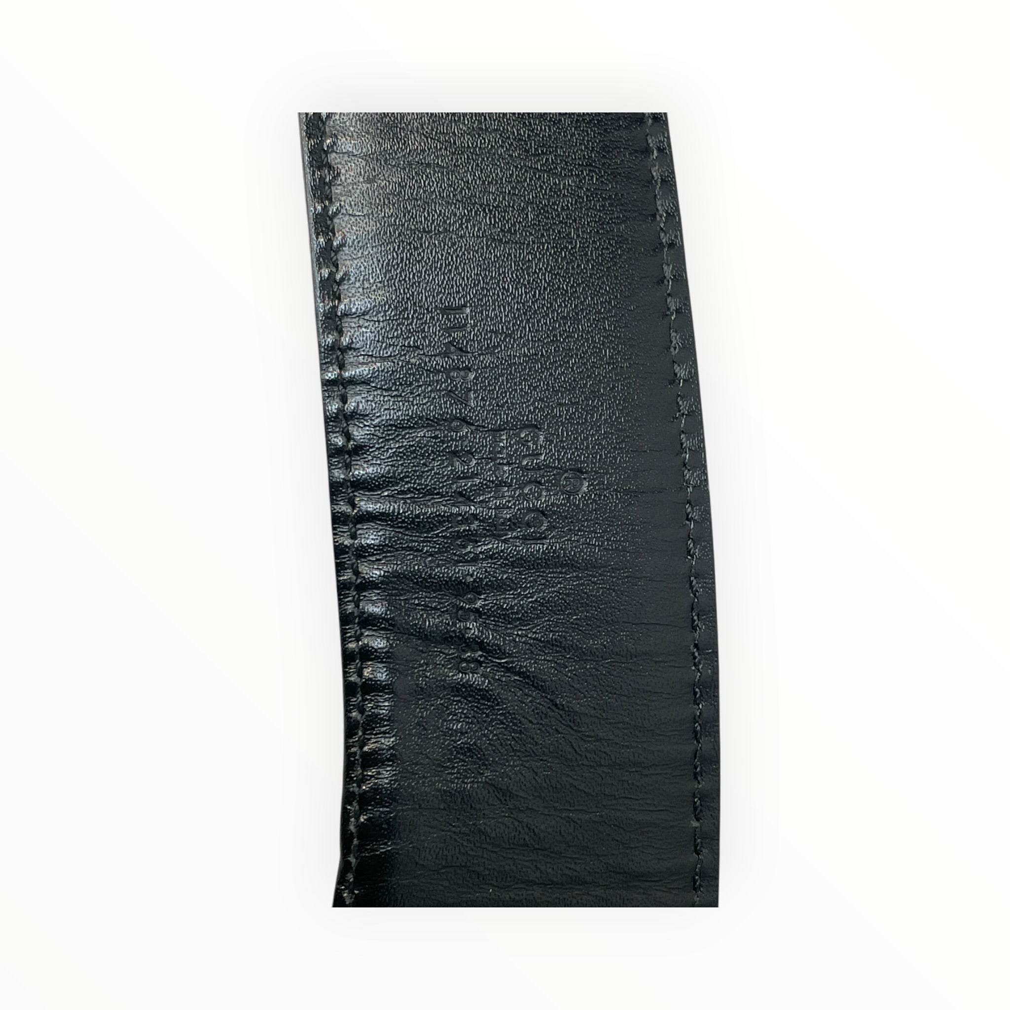 GUCCI/Belt/Monogram/Leather/BLK/M's/Interlocking G view 2
