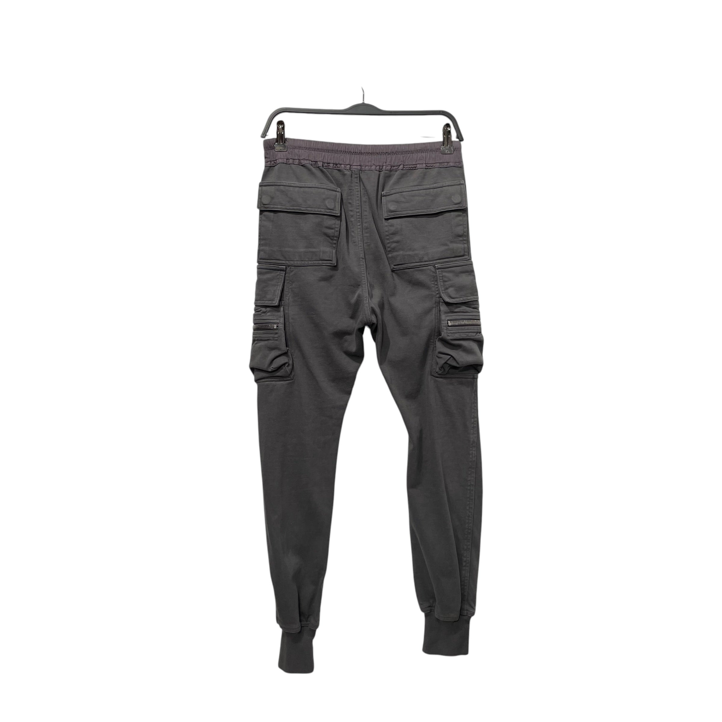 Rick Owens/Bottoms/40/Cotton/GRY/Mastadon Cargos Dirt SS18 view 2