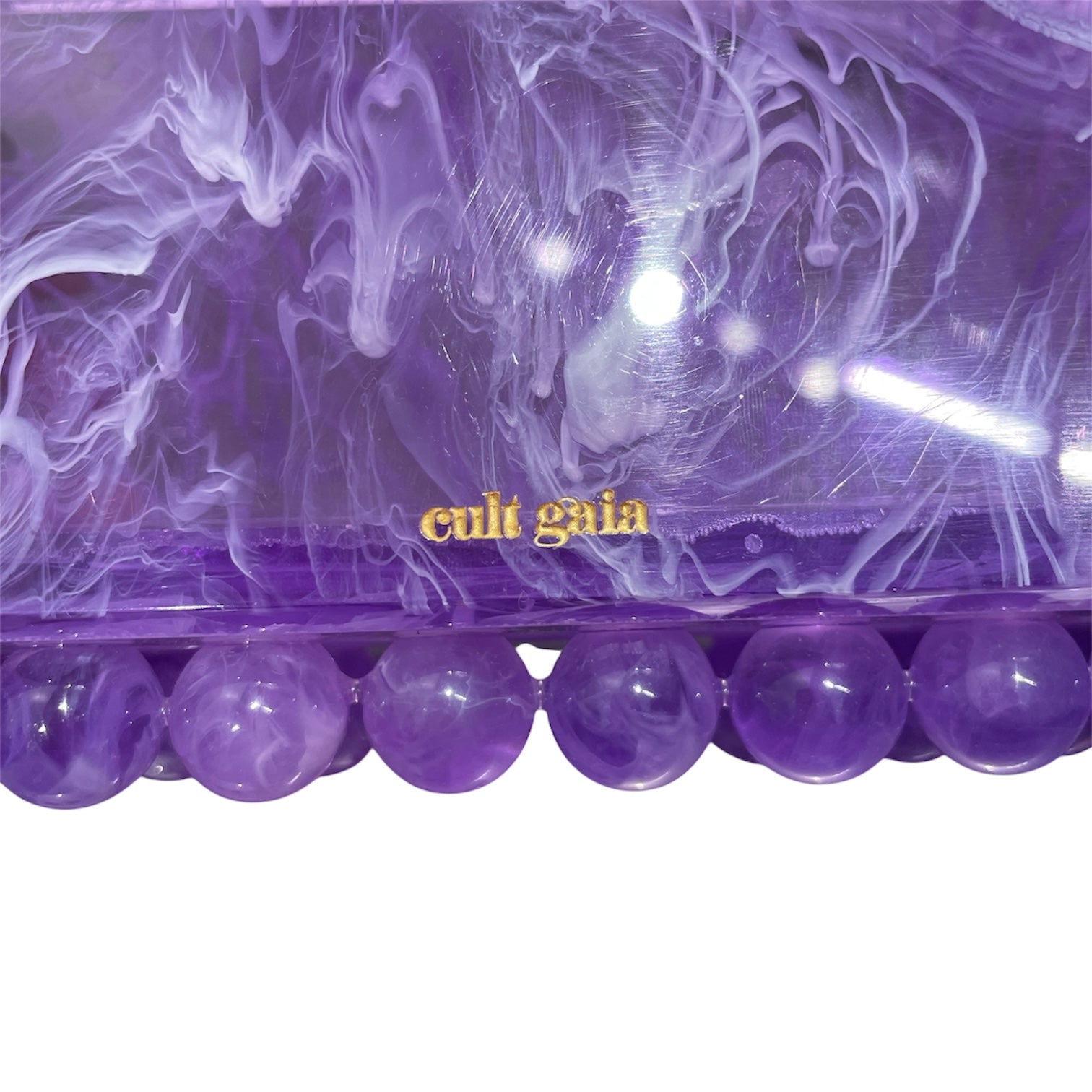 cult gaia/Clutch Bag/All Over Print/PPL/Lavender EOS Clutch view 6