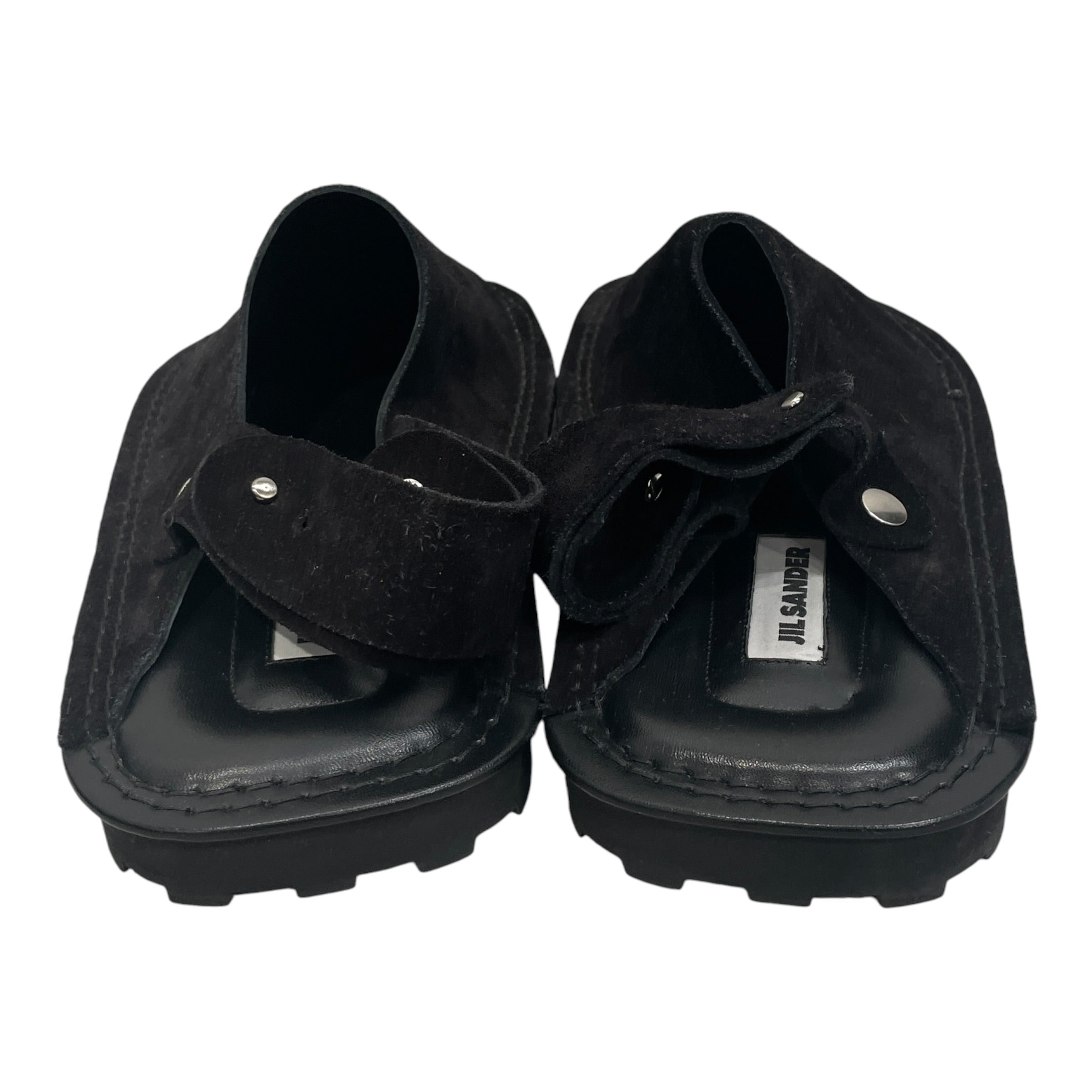 JIL SANDER/Shoes/EU 44/Suede/BLK/V-Tip/JILL SANDER SLIDE BLK view 3