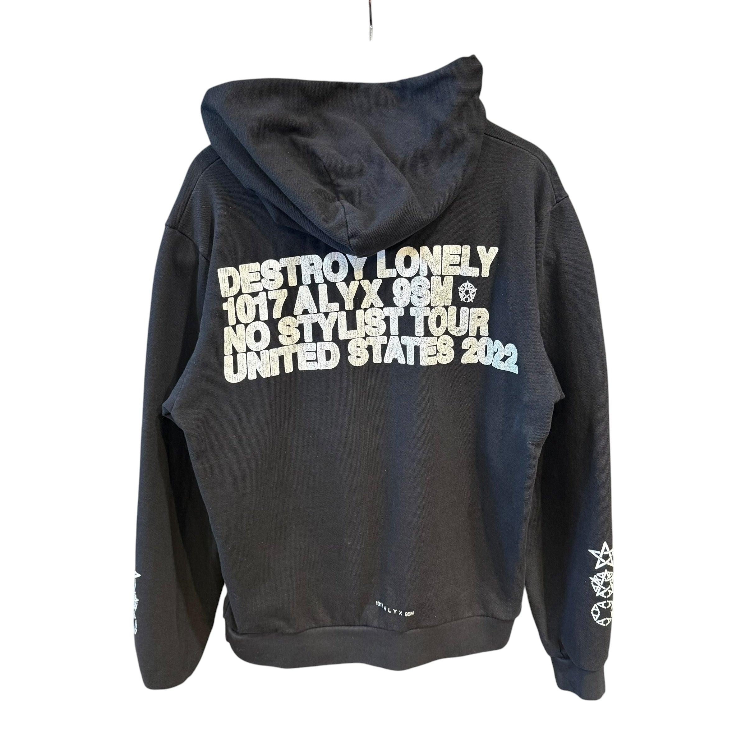 1017 ALYX 9SM(ALYX)/Hoodie/M/Cotton/BLK/No Stylist view 2
