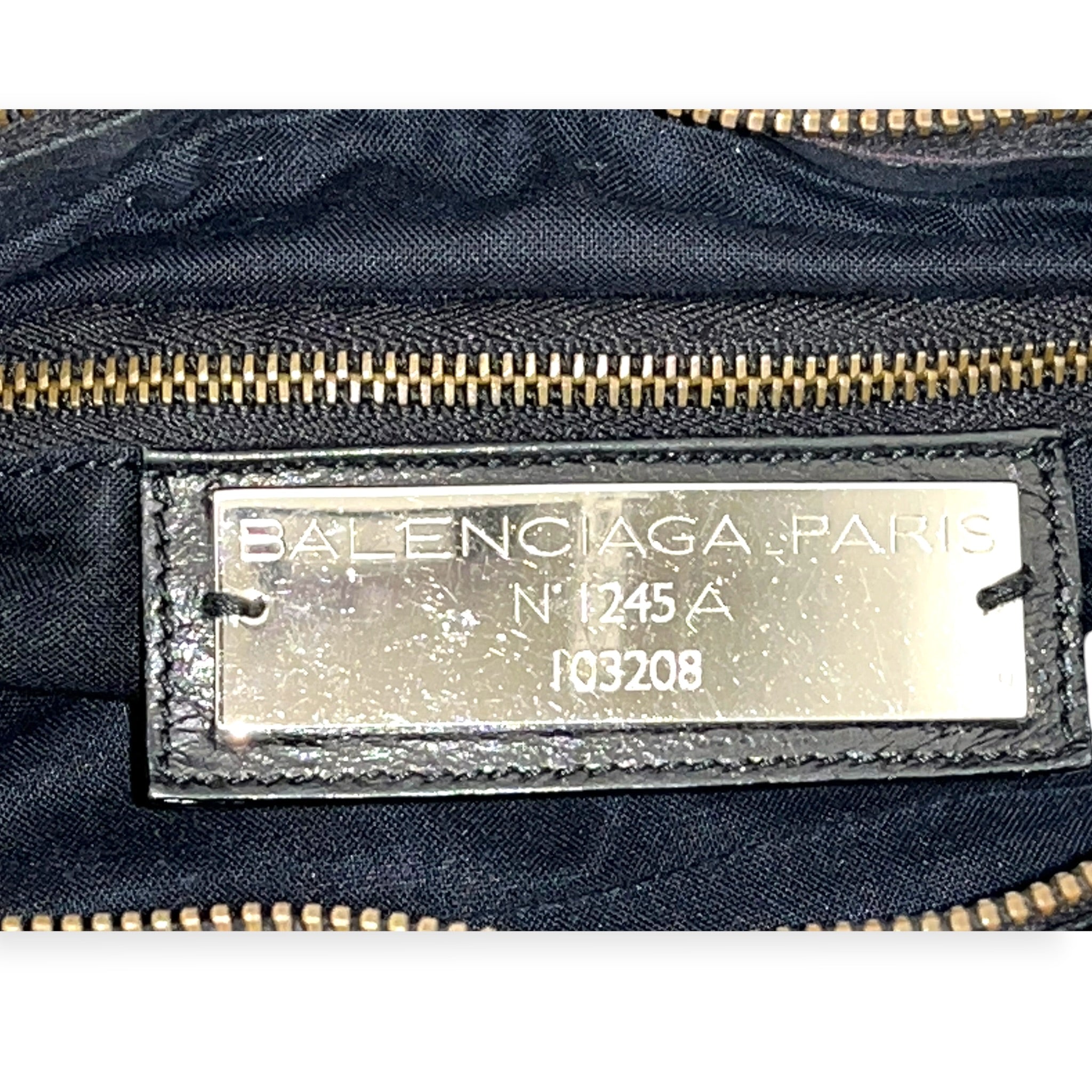 BALENCIAGA/Bag/Leather/BLK/LEATHER MOTORCROSS BAG view 13