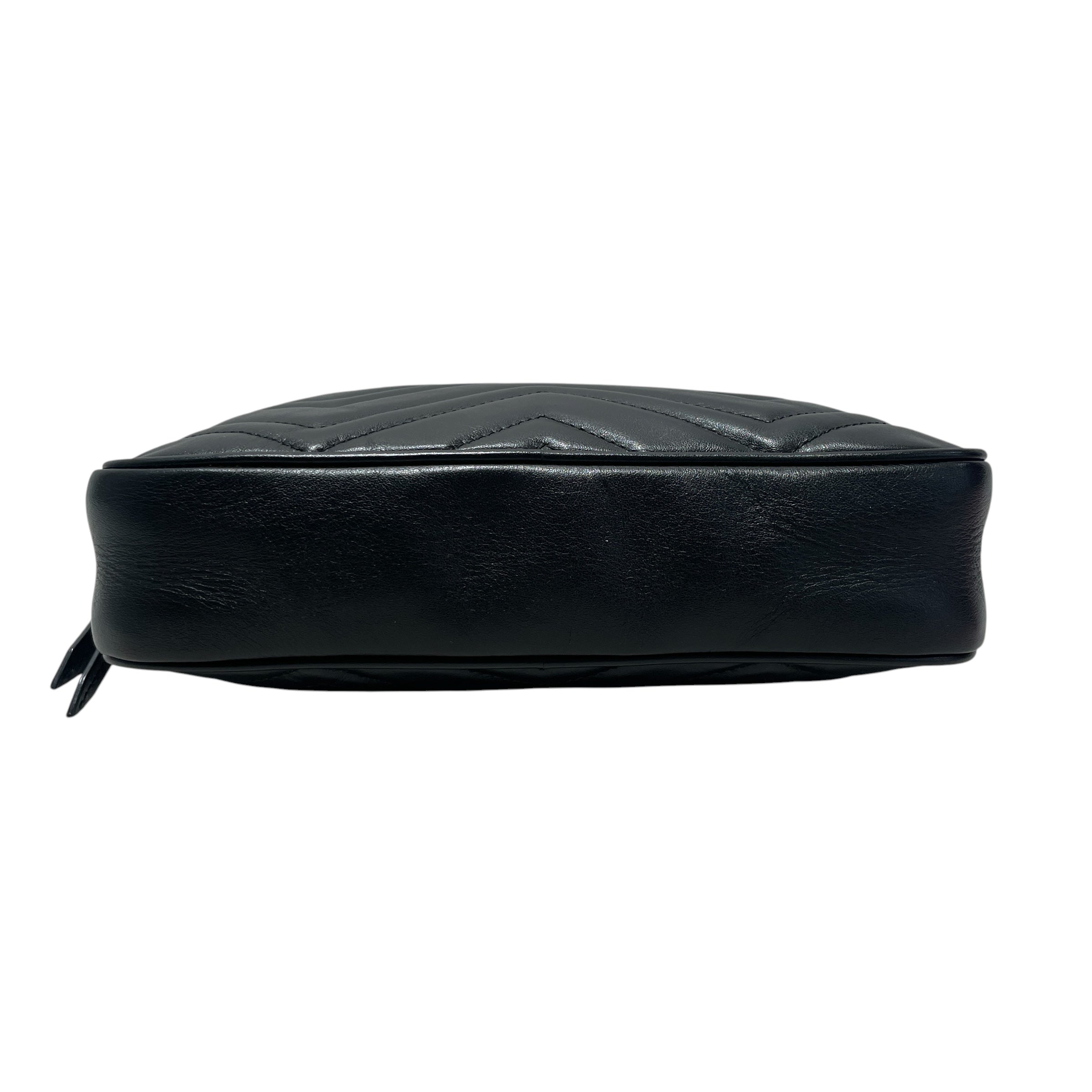 GUCCI/Bag/Leather/BLK/QUILTED MARMOT view 3