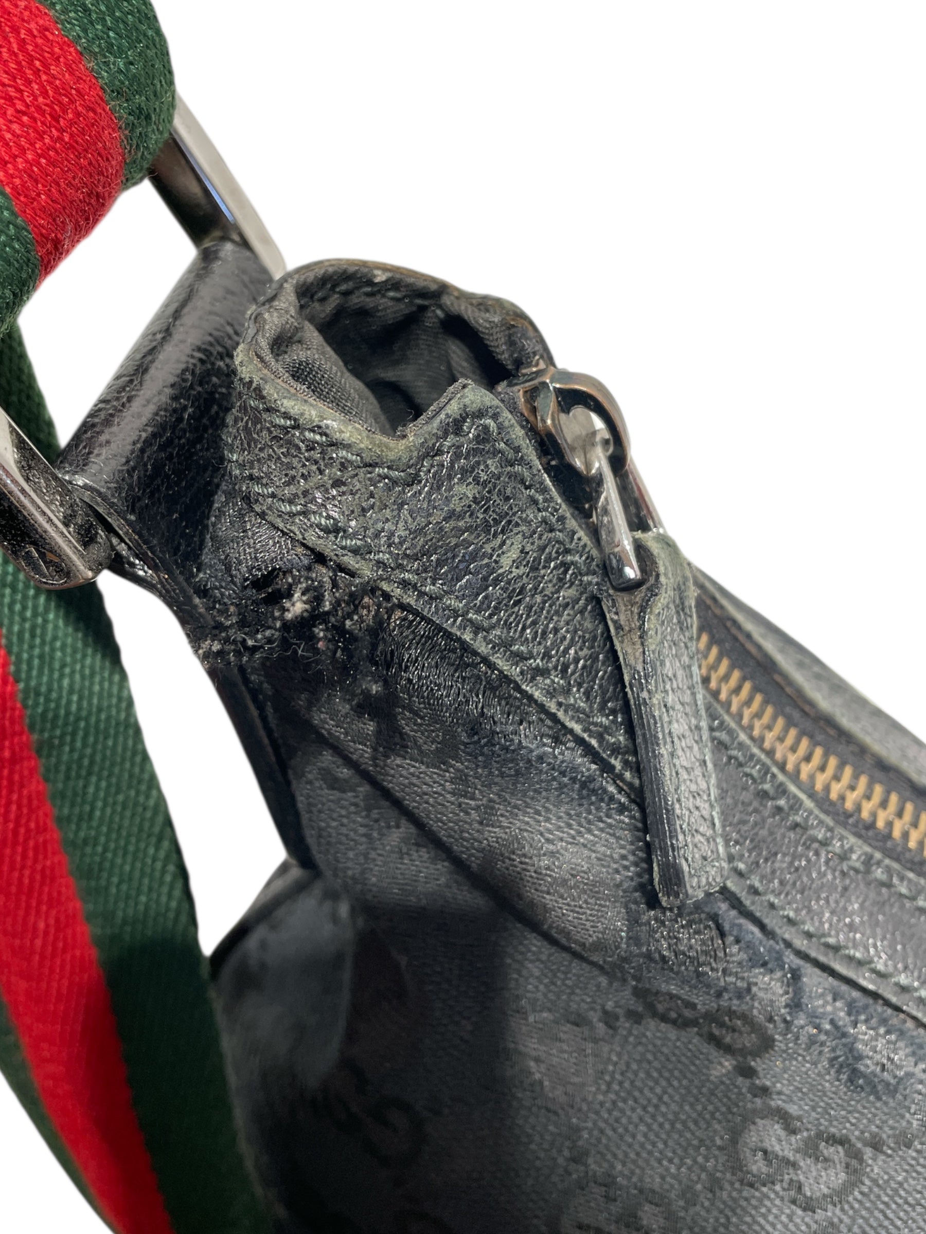 GUCCI/Bag/Cotton/BLK/shoulder bag view 5