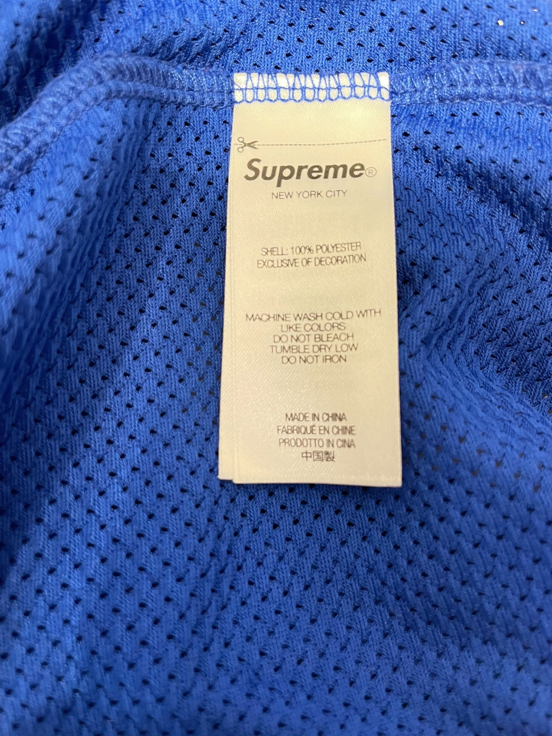Supreme/Sweatshirt/L/Border/Cotton/BLU/arabic mesh view 4