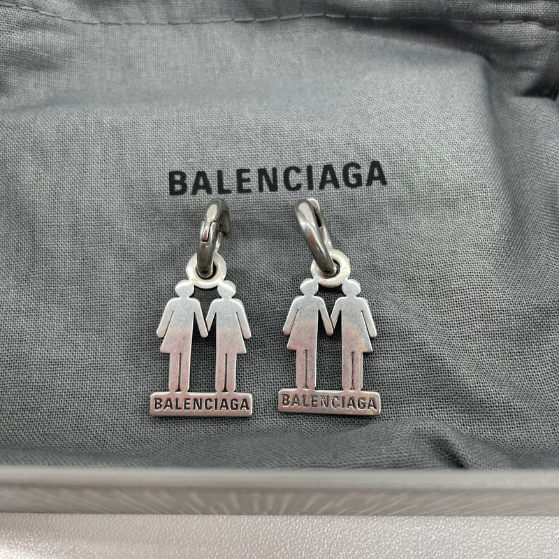 BALENCIAGA/Earrings/SLV/PRIDE EARINGS