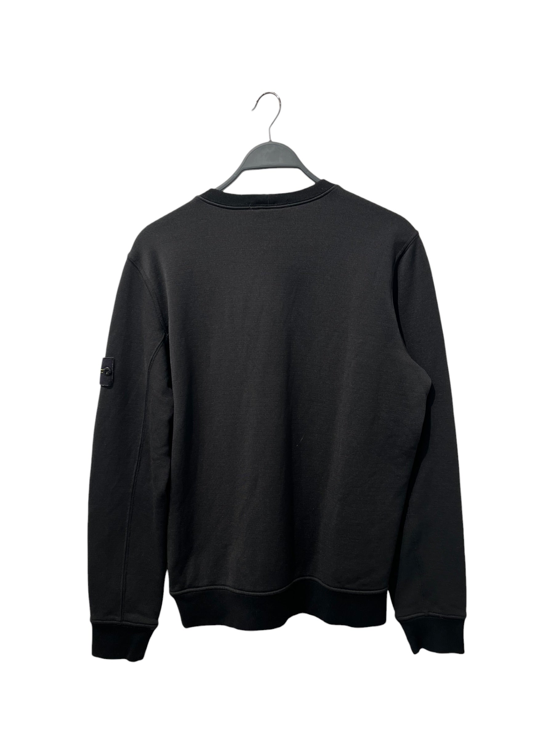 STONE ISLAND/Sweatshirt/M/Cotton/BLK/PATCH POCKET SWEATSHIRT view 2