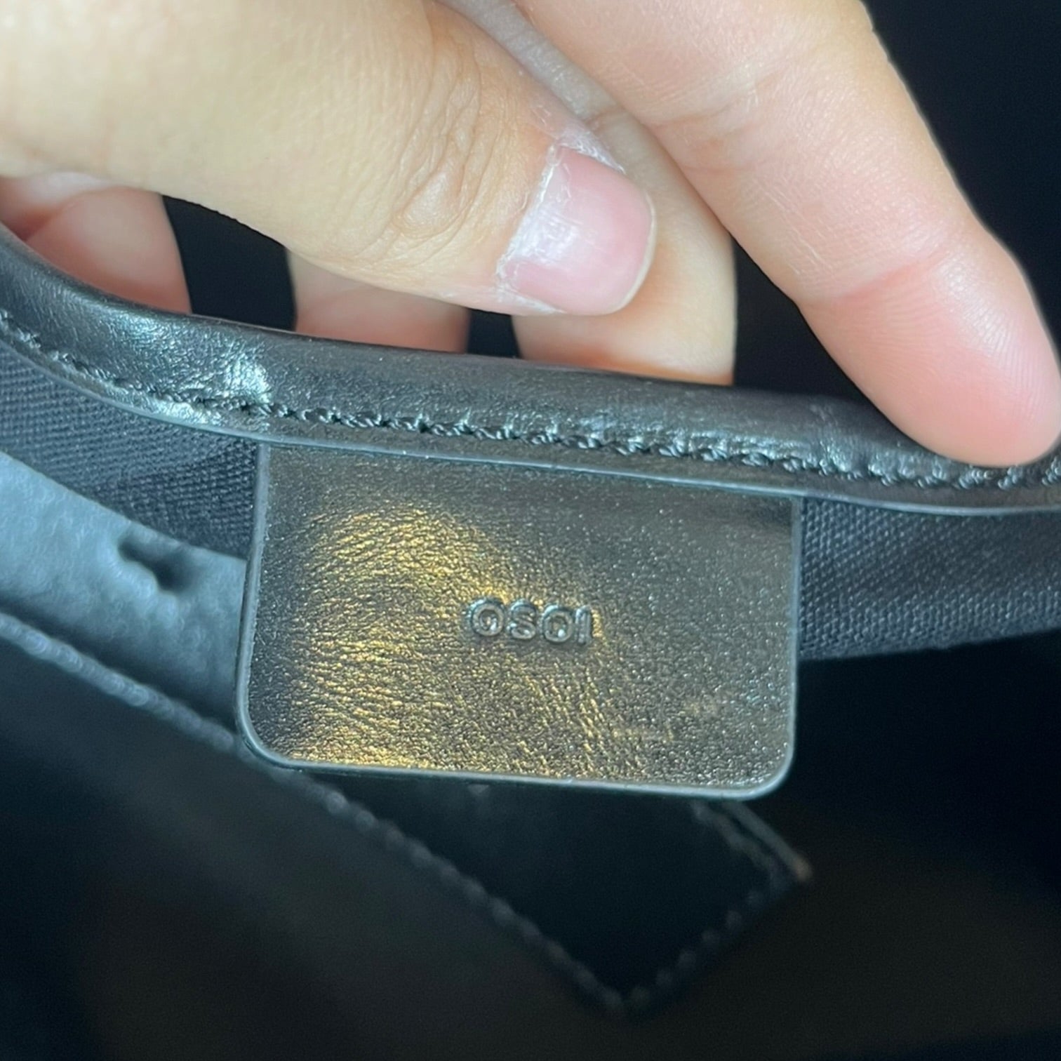 OSOI/Bag/Cowhide/BLK/BELT BAG view 4