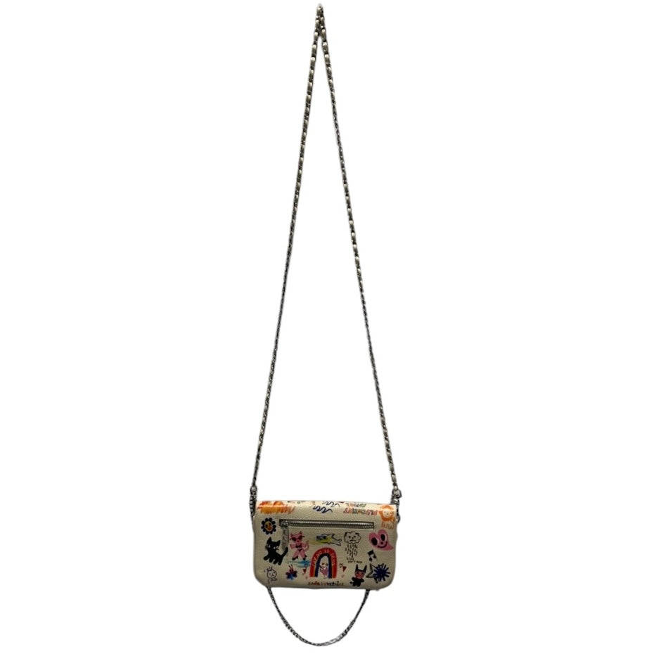 Zadig&Voltaire/Clutch Bag/Graphic/Leather/CRM/ view 2