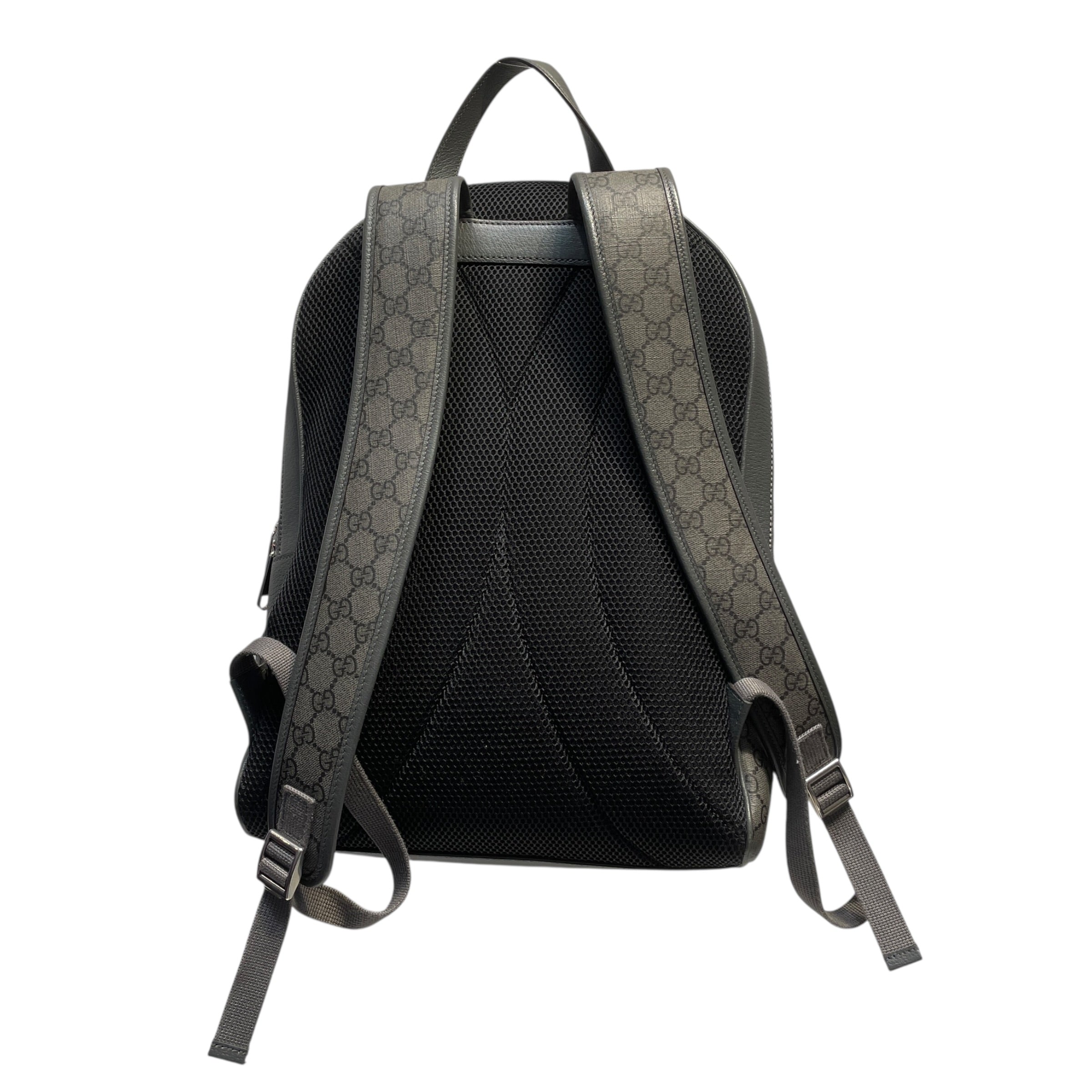 GUCCI/Backpack/Monogram/Leather/GRY/Supreme Ophidia view 2