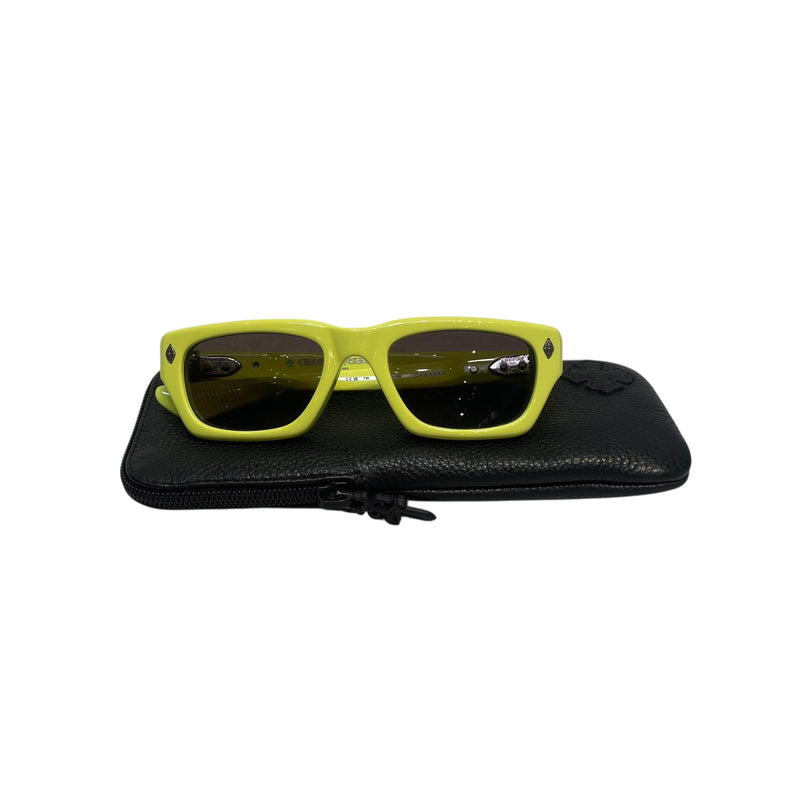 CHROME HEARTS/Sunglasses/Plastic/YEL/NEON YELLOW