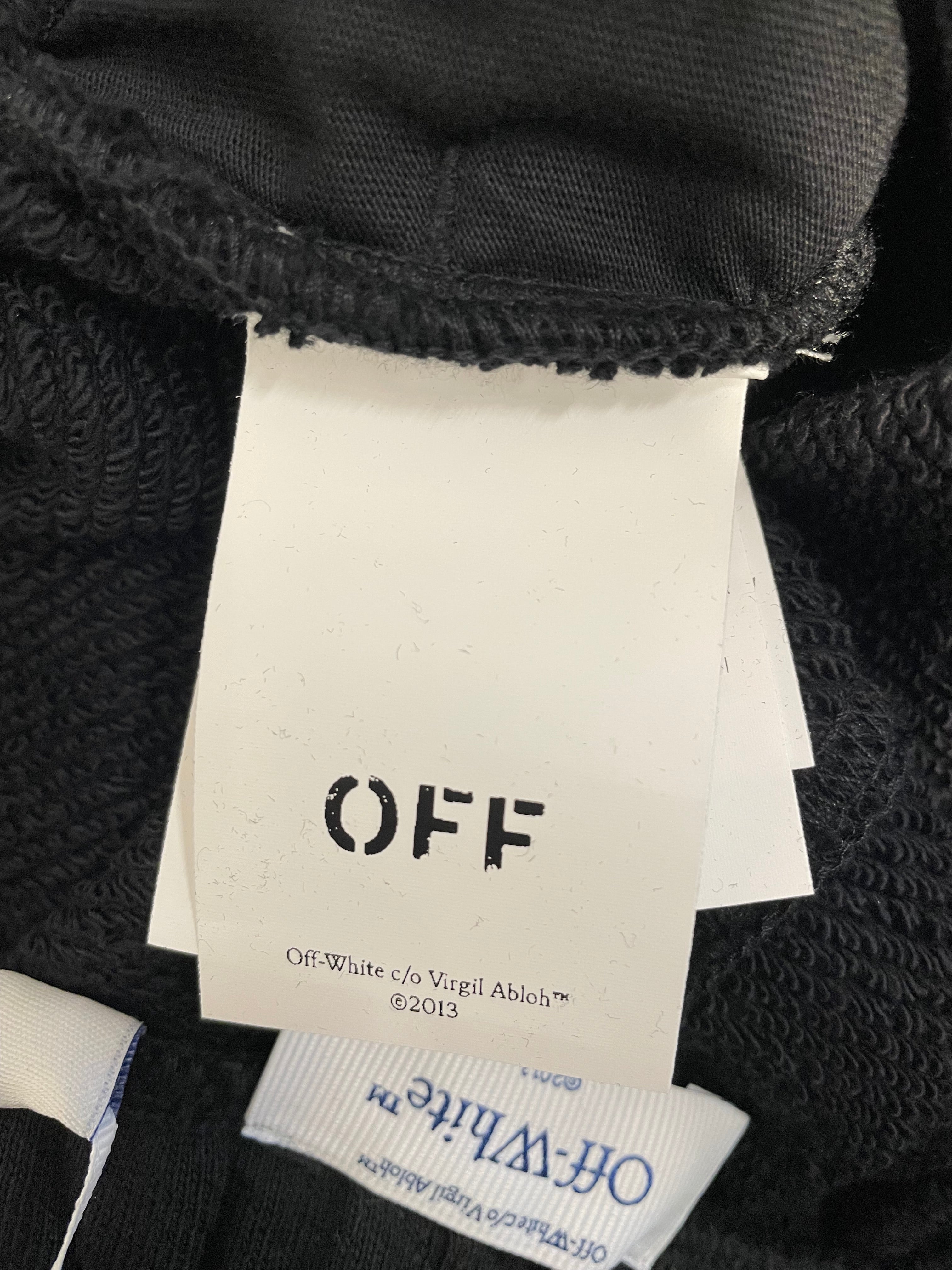 OFF-WHITE/Pants/L/Cotton/BLK/Pixel Diag Sweatpants view 4
