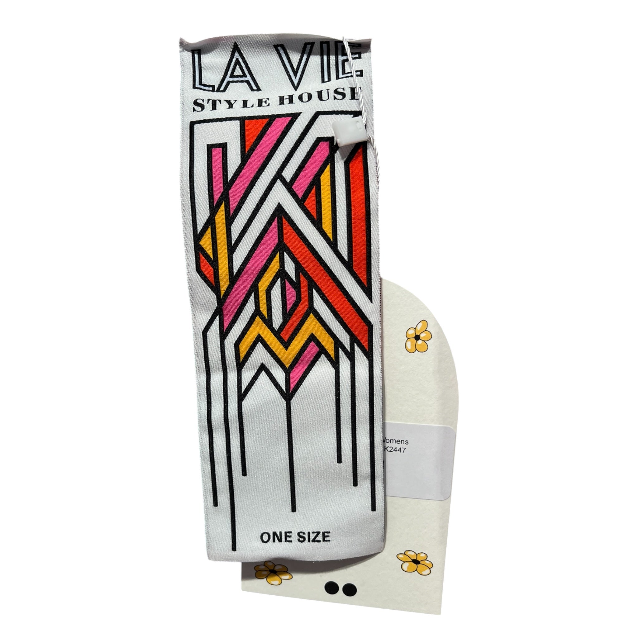 LA VIE STYLE HOUSE/Cardigan/Plaid/Polyester/PNK/KNITTED PLAID MULTICOLOR view 3