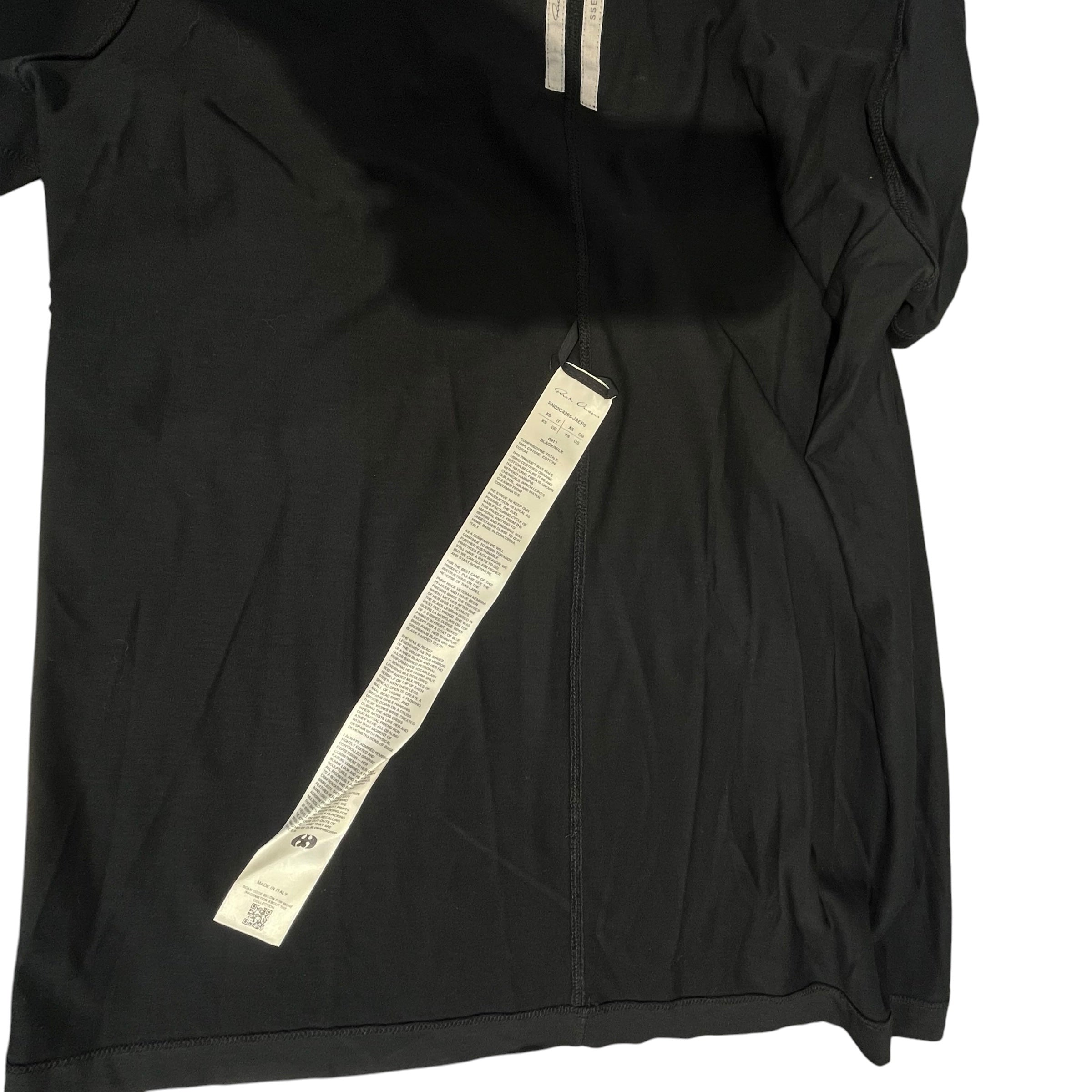 Rick Owens/T-Shirt/XS/Graphic/Cotton/BLK/JAEP5 CROPPED LEVEL TTVHKB view 4