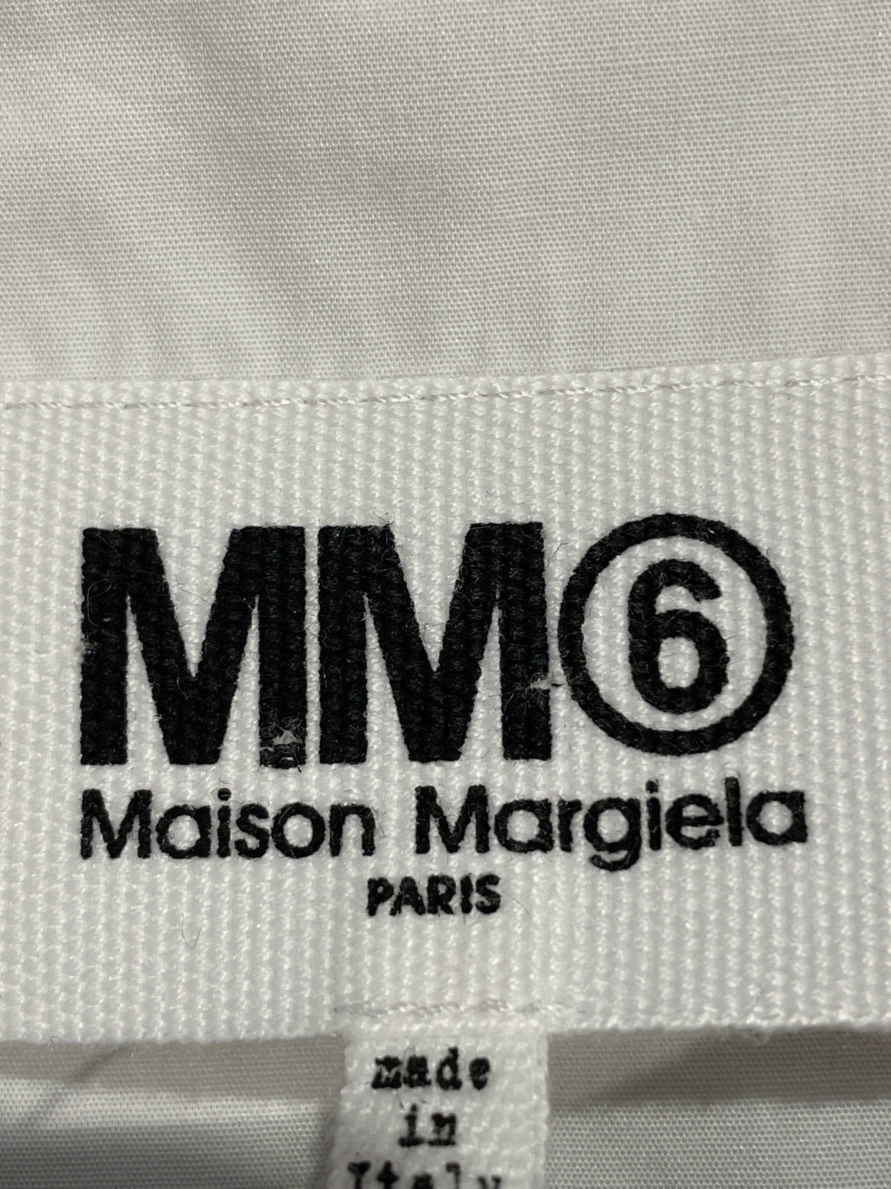 MM6/Shirt/42/Cotton/WHT/ view 3