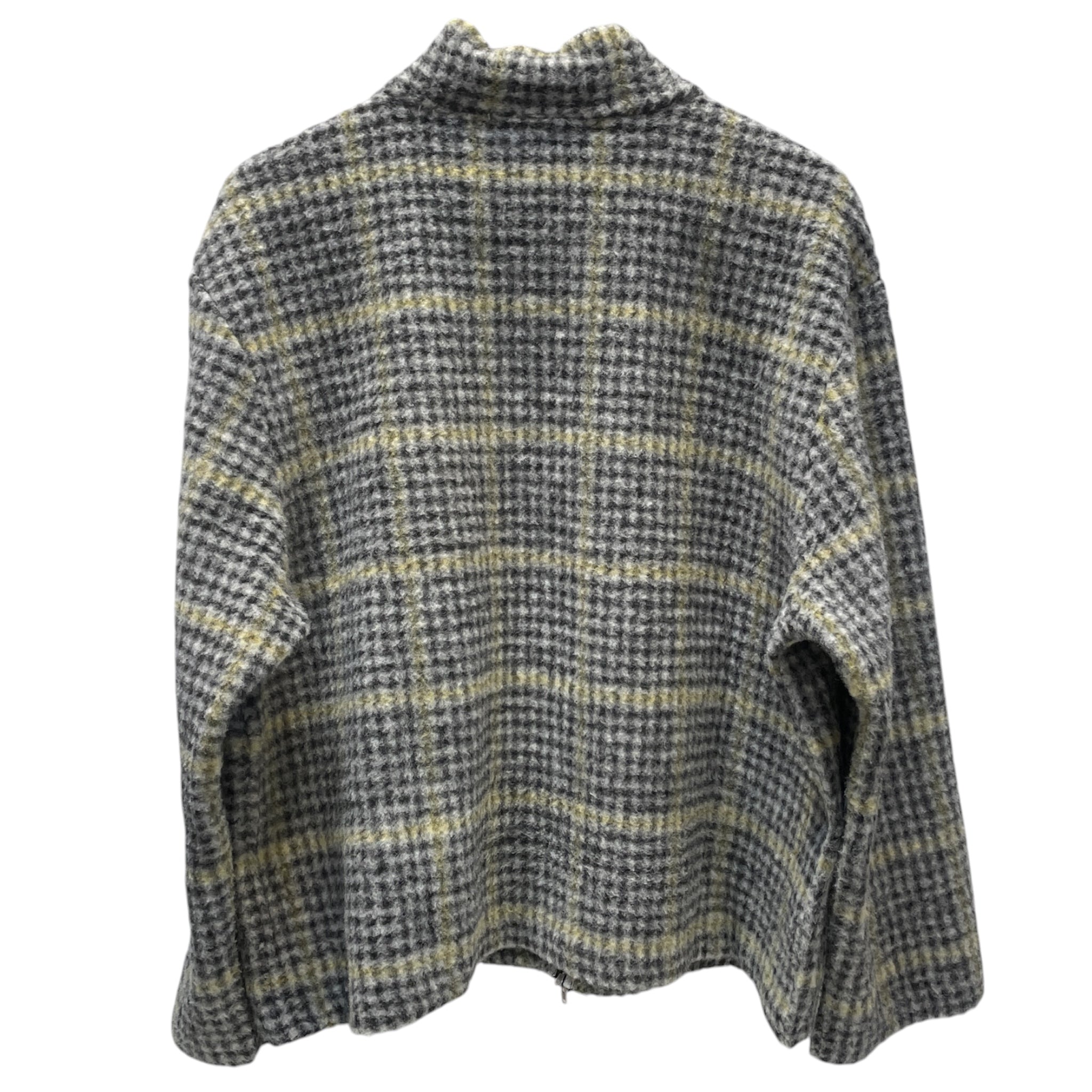 OUR LEGACY/Fleece Jkt/48/Cotton/MLT/Plaid/BLK,GREY,GRN
