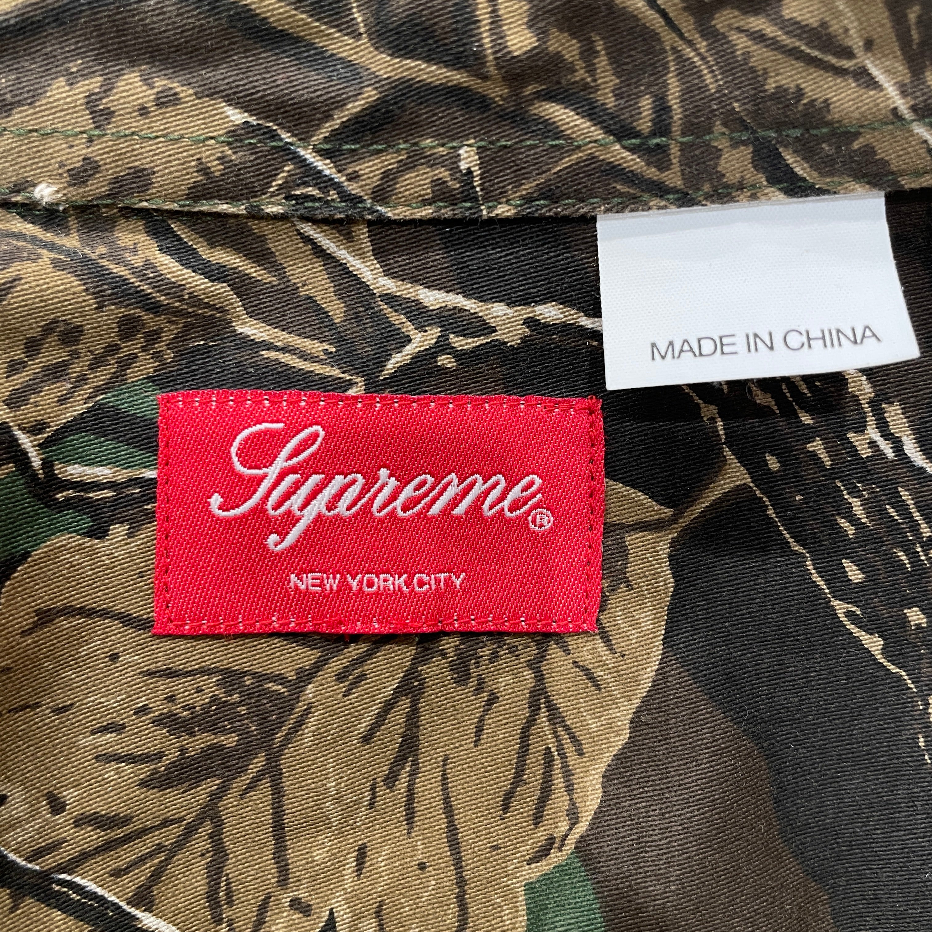 Supreme/LS Camouflage Shirt/OS view 3