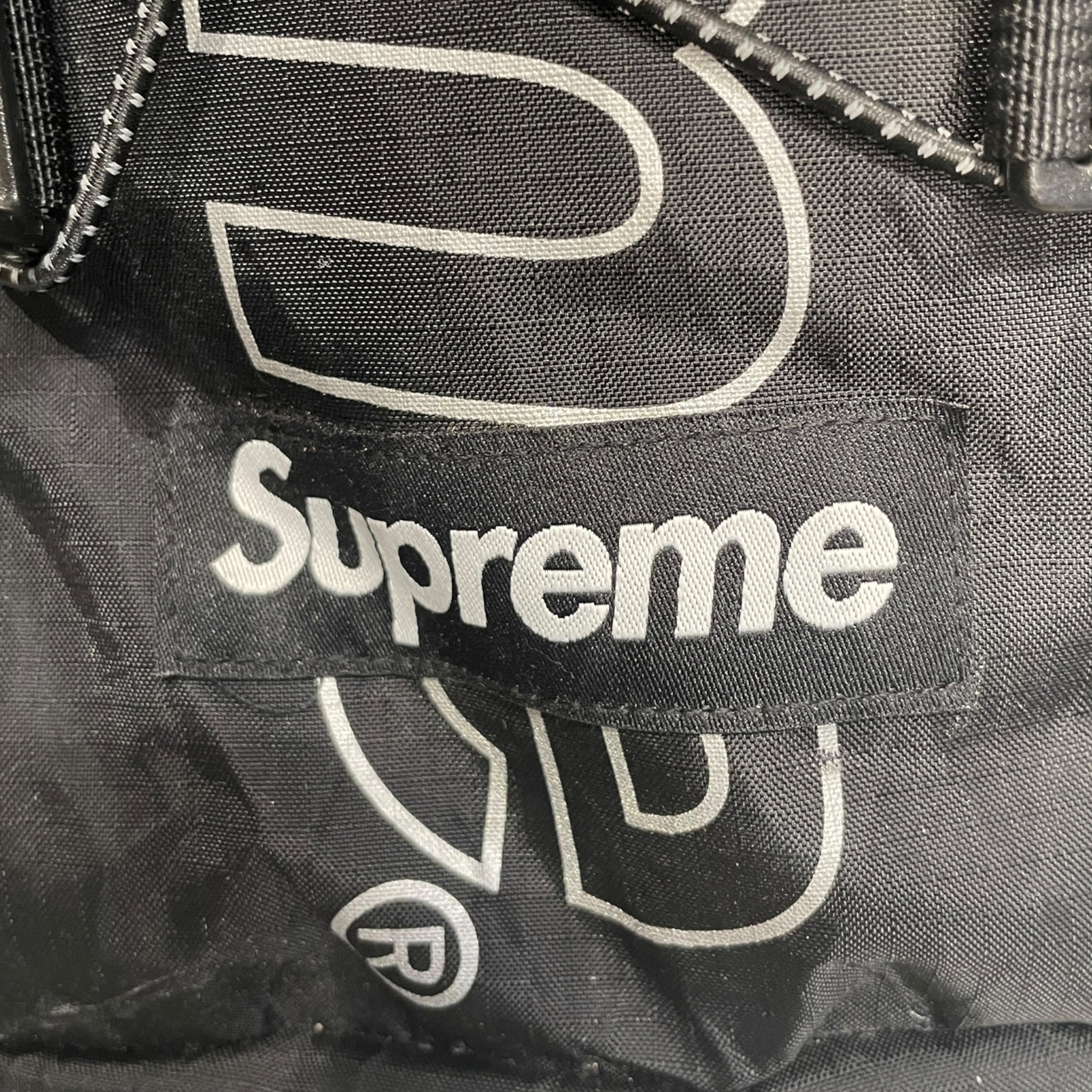 Supreme/Backpack/Nylon/BLK/WHT LOGO view 5