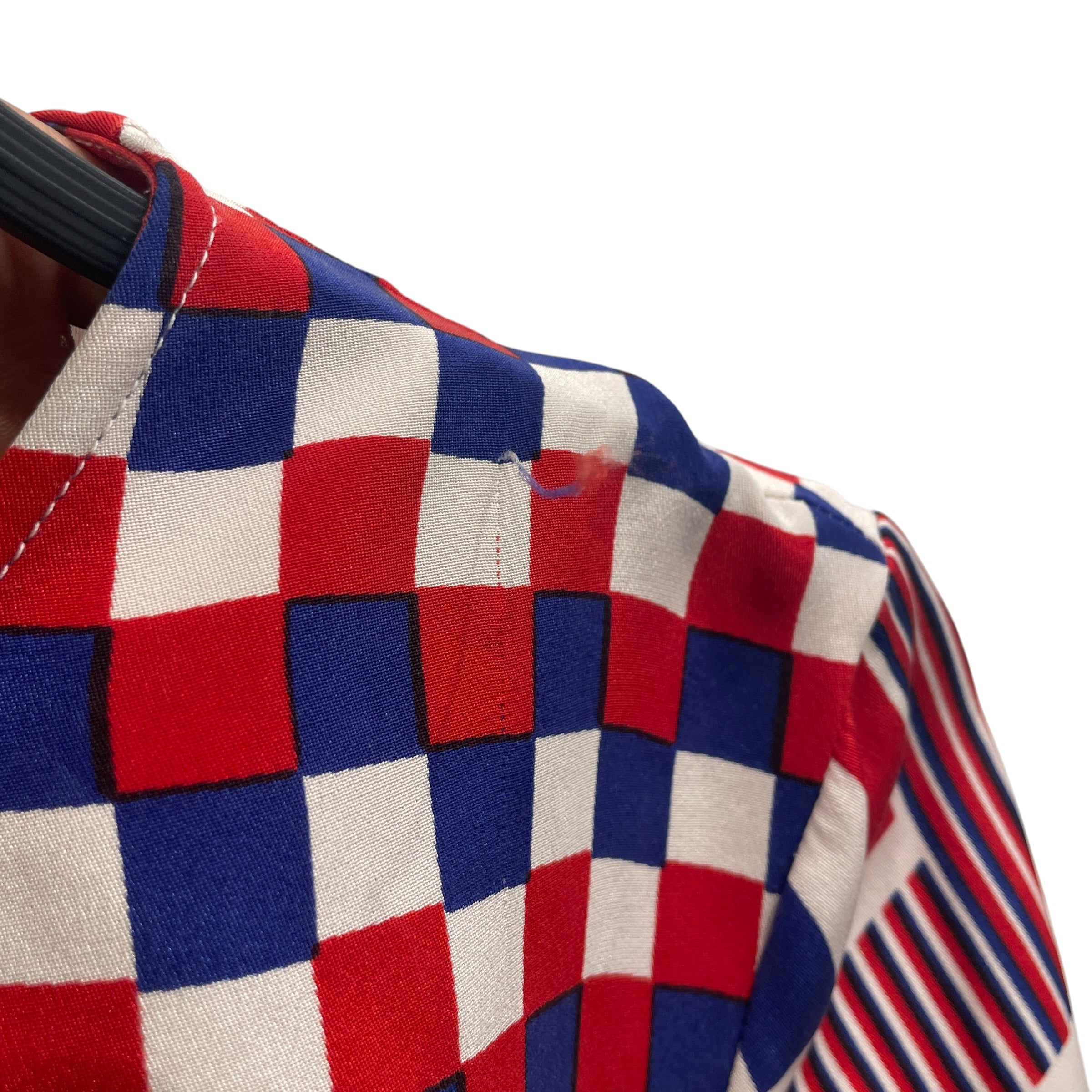 Alexander McQueen/SS Blouse/34/Plaid/Silk/MLT/ view 4