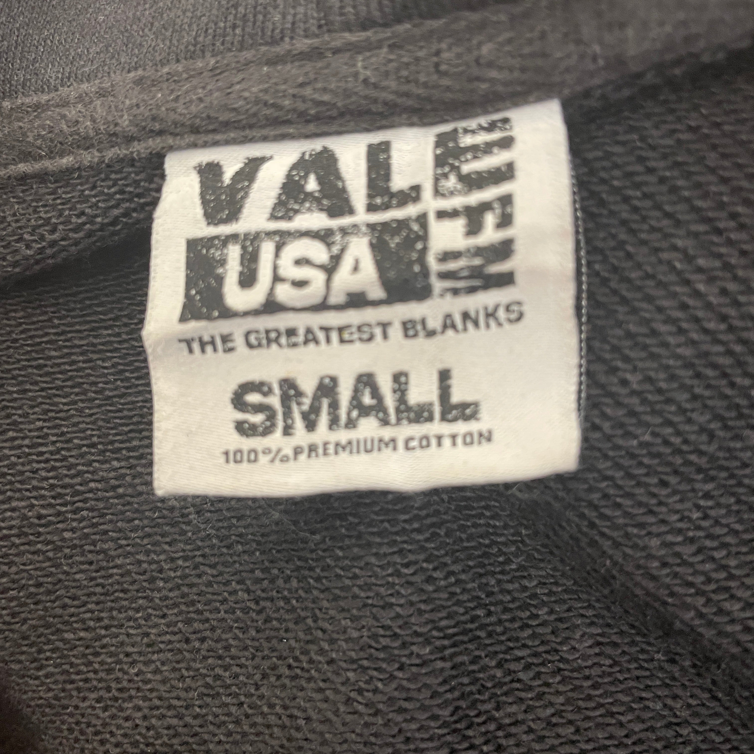 Vale Forever/Zip Up Hoodie/S/Cotton/BLK/ view 3