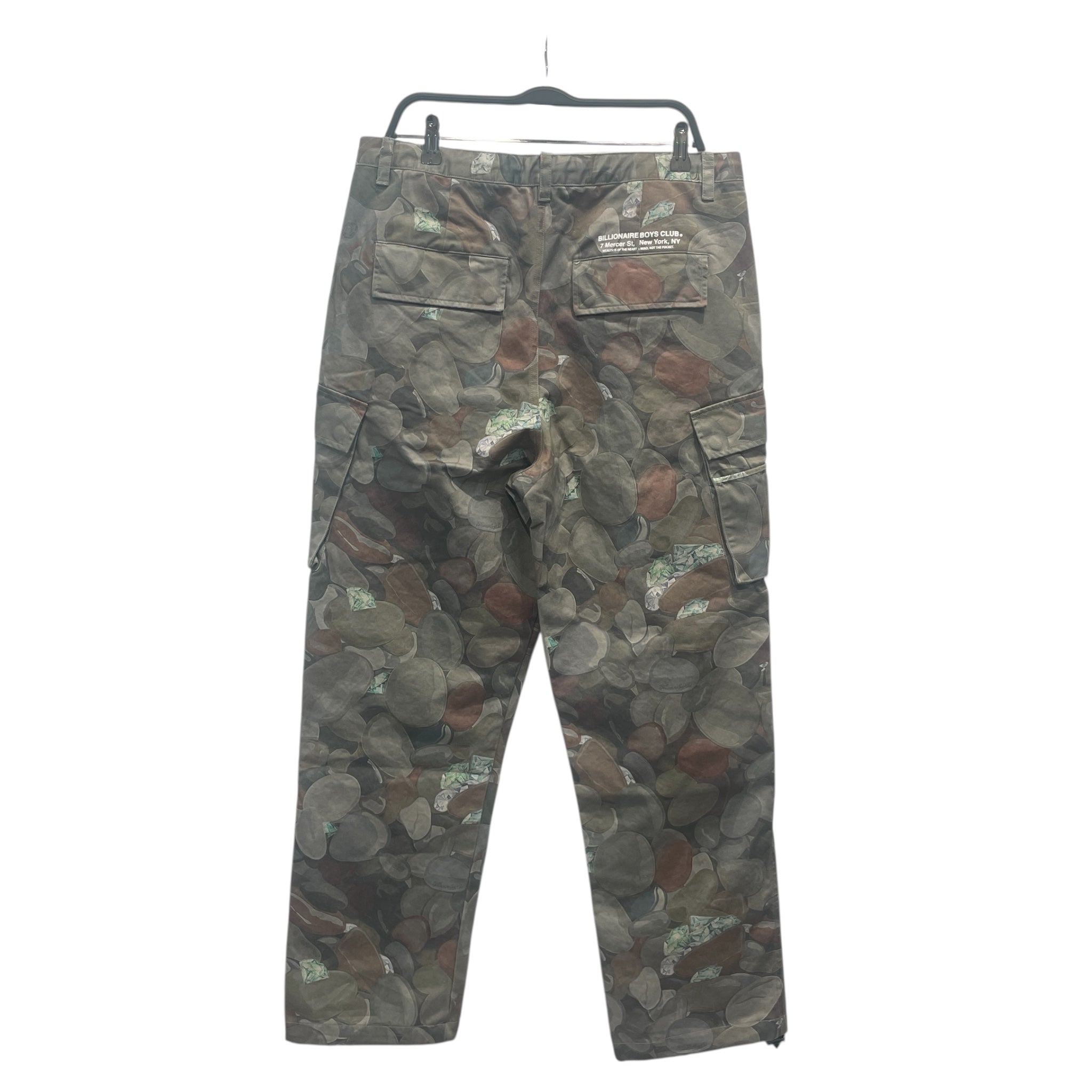 BILLIONAIRE BOYS CLUB/Cargo Pants/34/Cotton/GRY/All Over Print/Moonstruck Cargo Pant view 2
