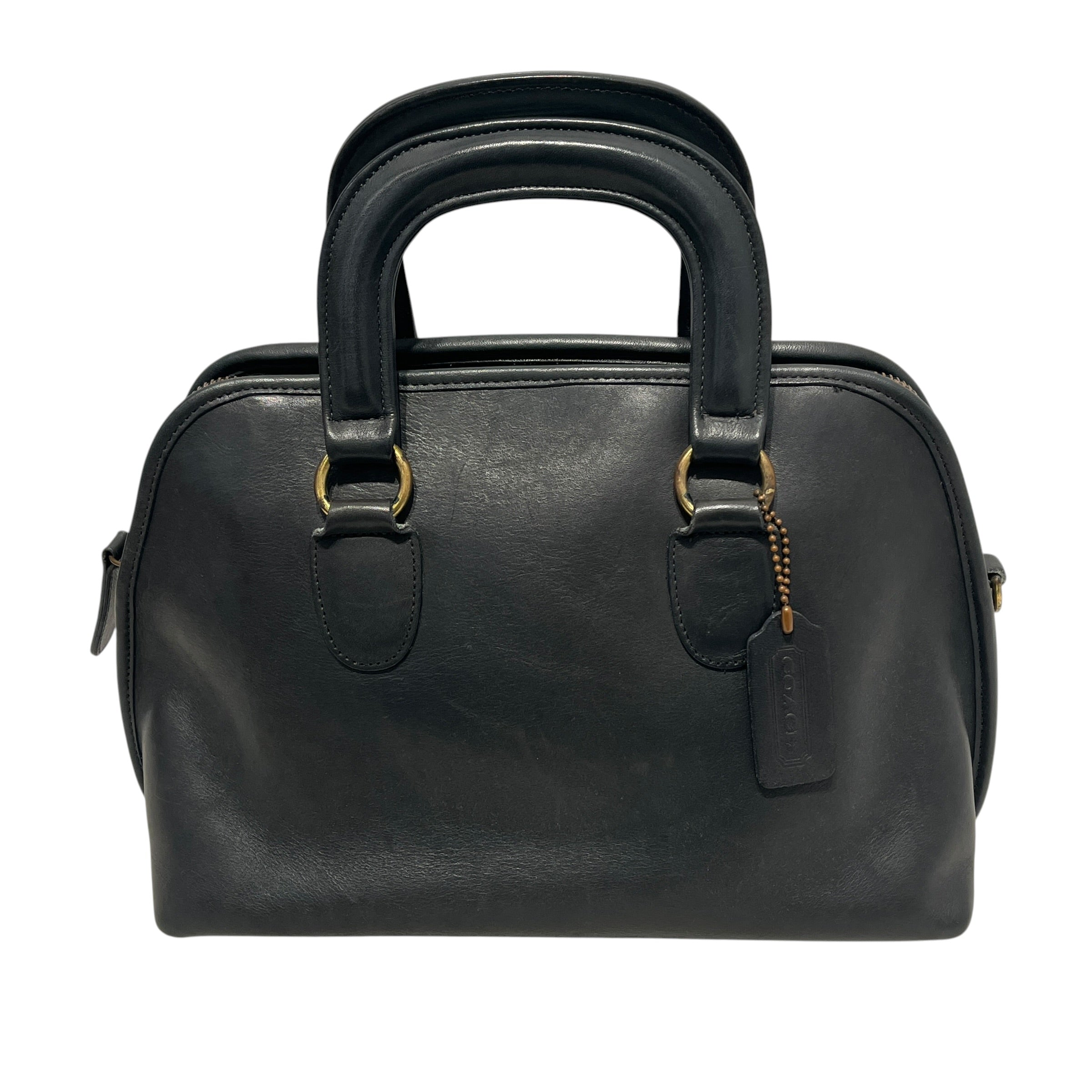 COACH/Bag/Leather/BLK/vintage baxter bag view 1