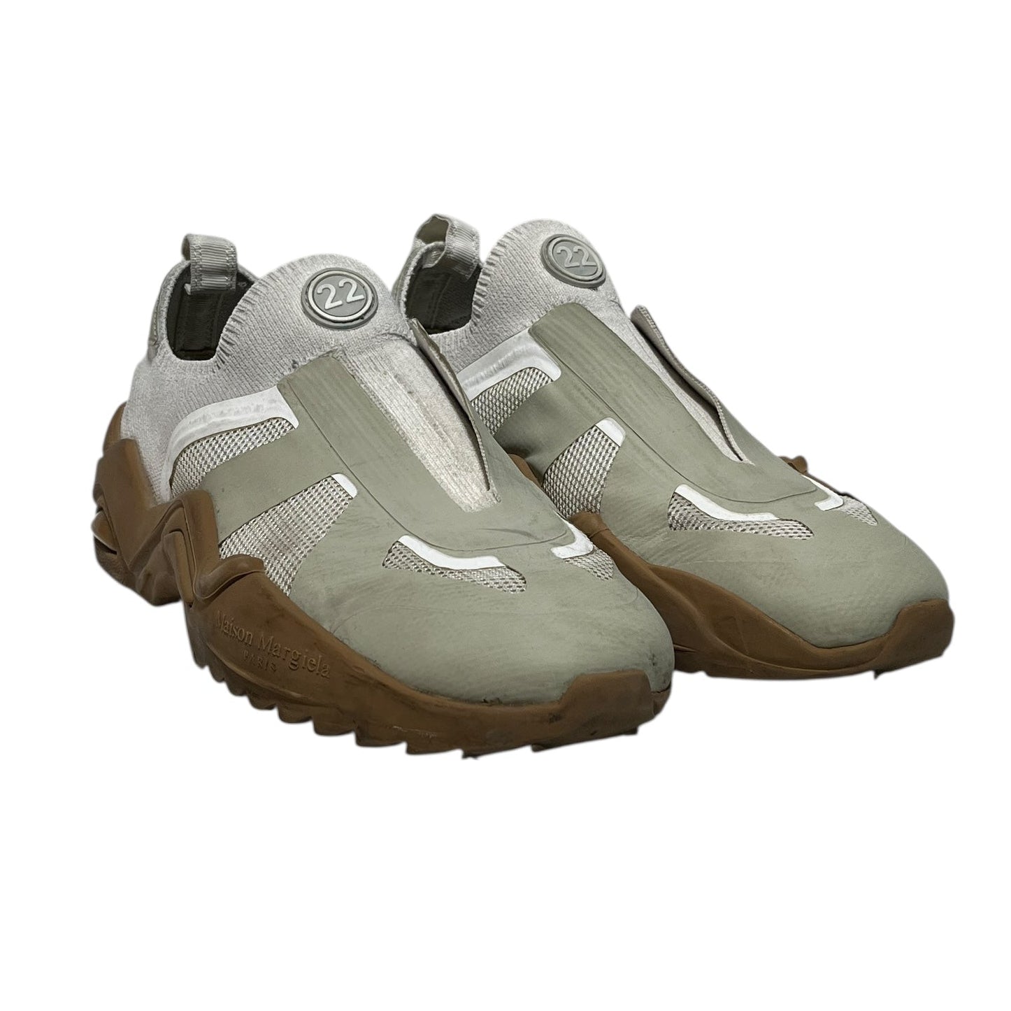 Maison Margiela/Low-Sneakers/EU 39/Cotton/WHT/FUTURE LOW view 1