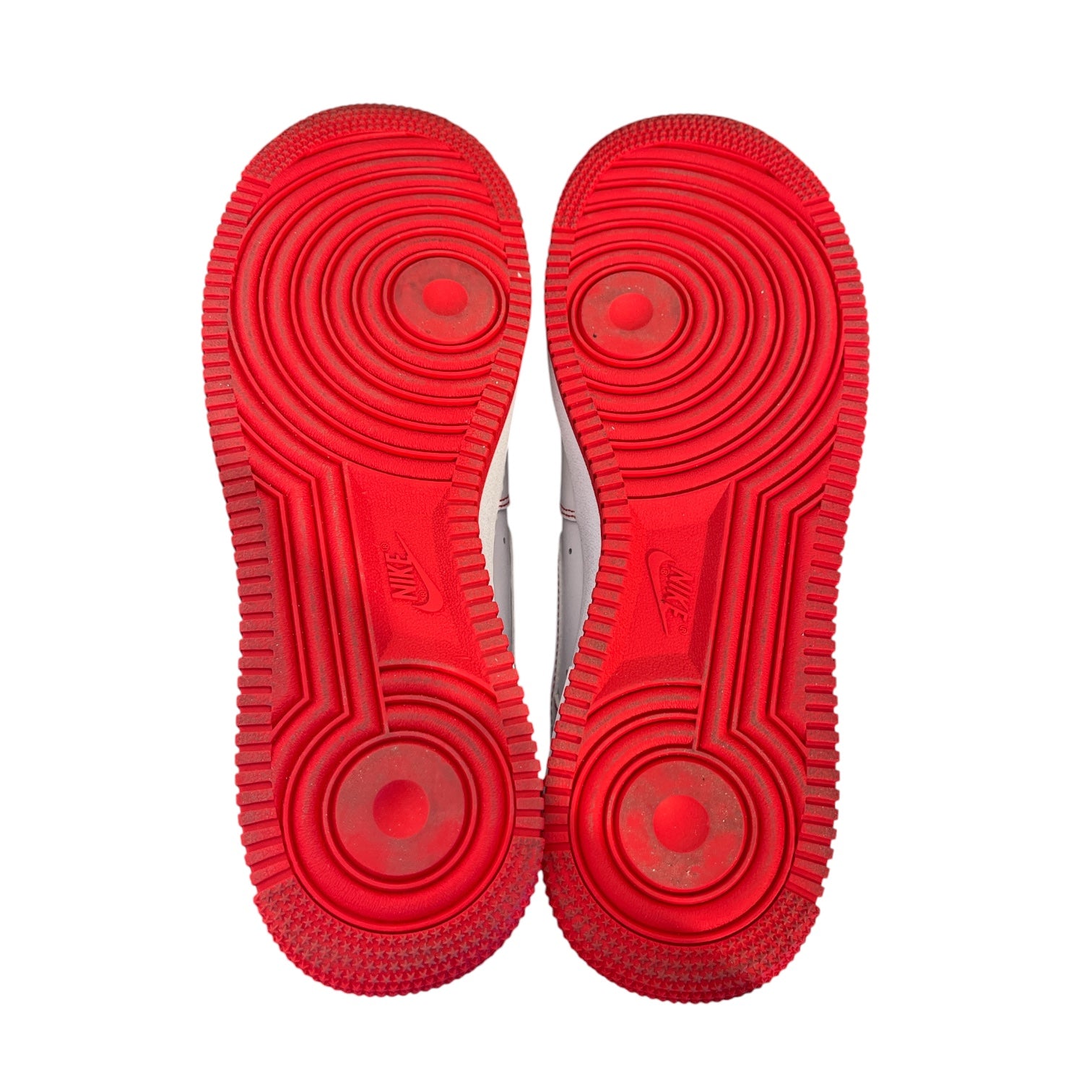 NIKE/Low-Sneakers/US 10/WHT/red stitching view 6