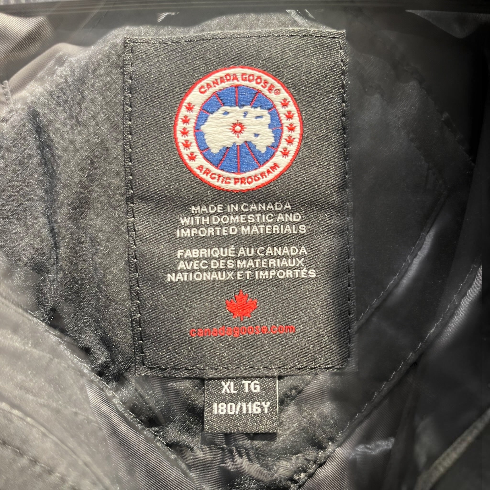 CANADA GOOSE/Puffer Jkt/XL/Nylon/BLK/Single Breasted/ view 4