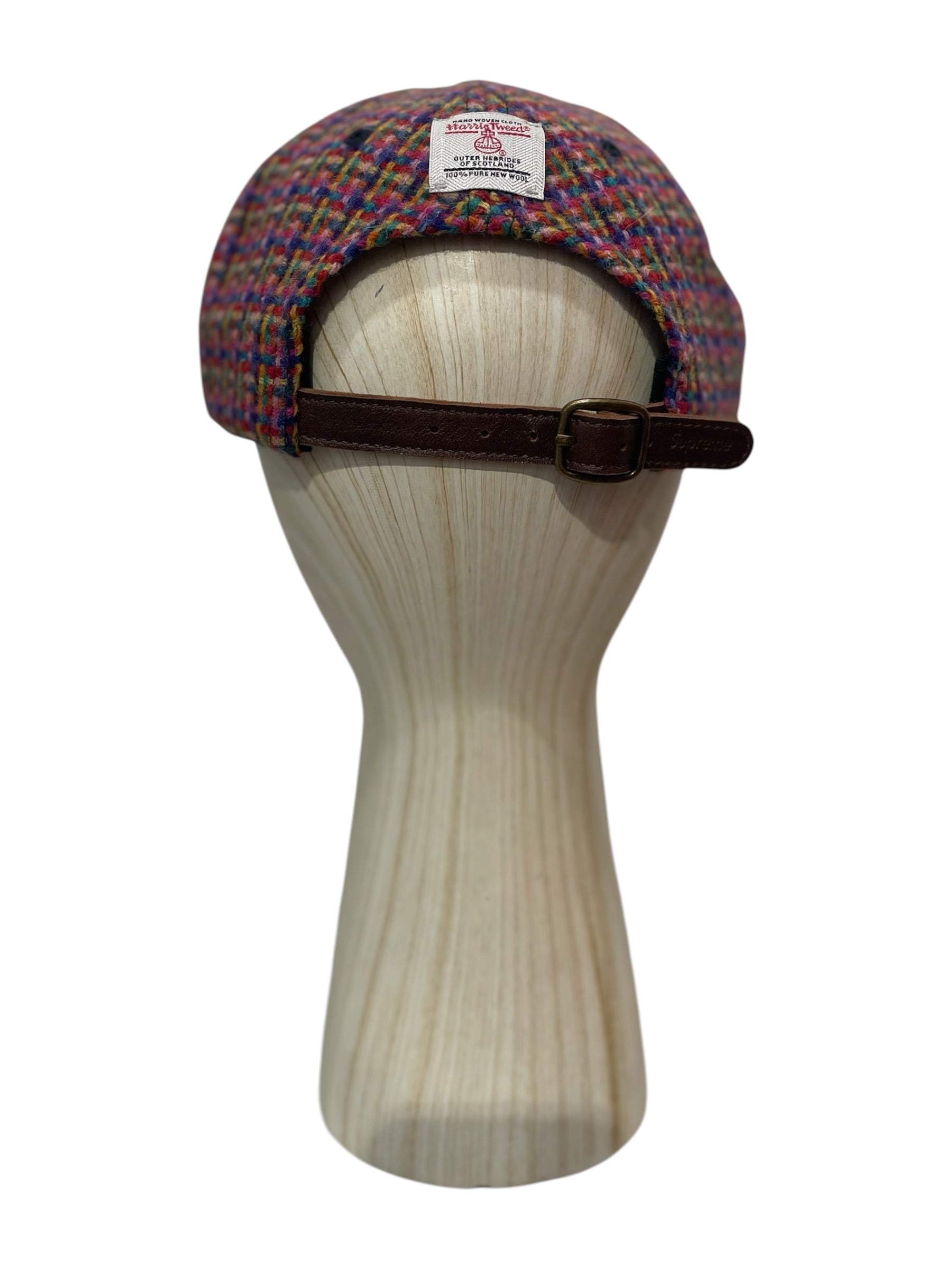 Supreme/HARRIS TWEED/Cap/All Over Print/Wool/MLT/L's/ view 2