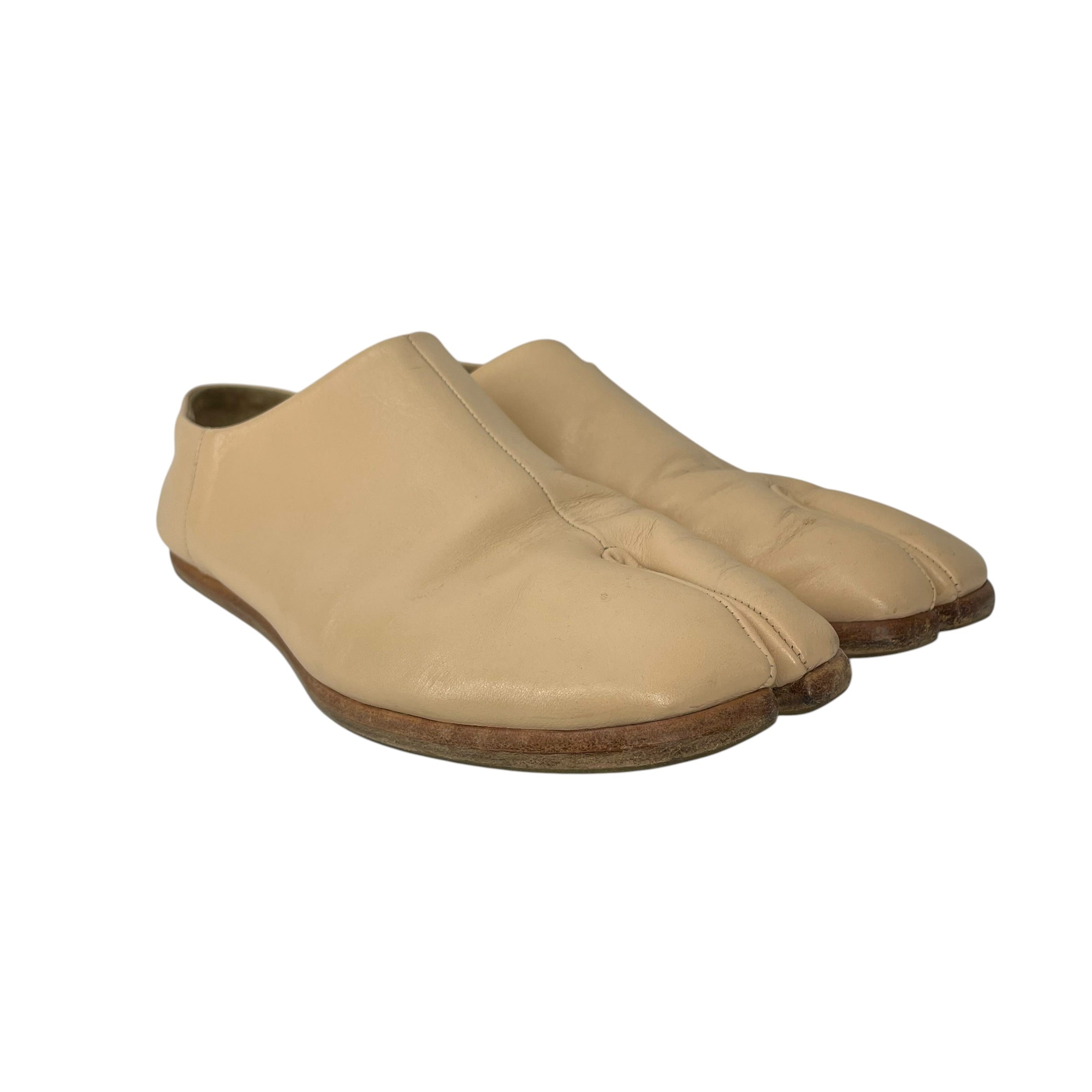 Maison Margiela/Dress Shoes/EU 43/Cotton/BEG/ANKLE CUT TABI view 1