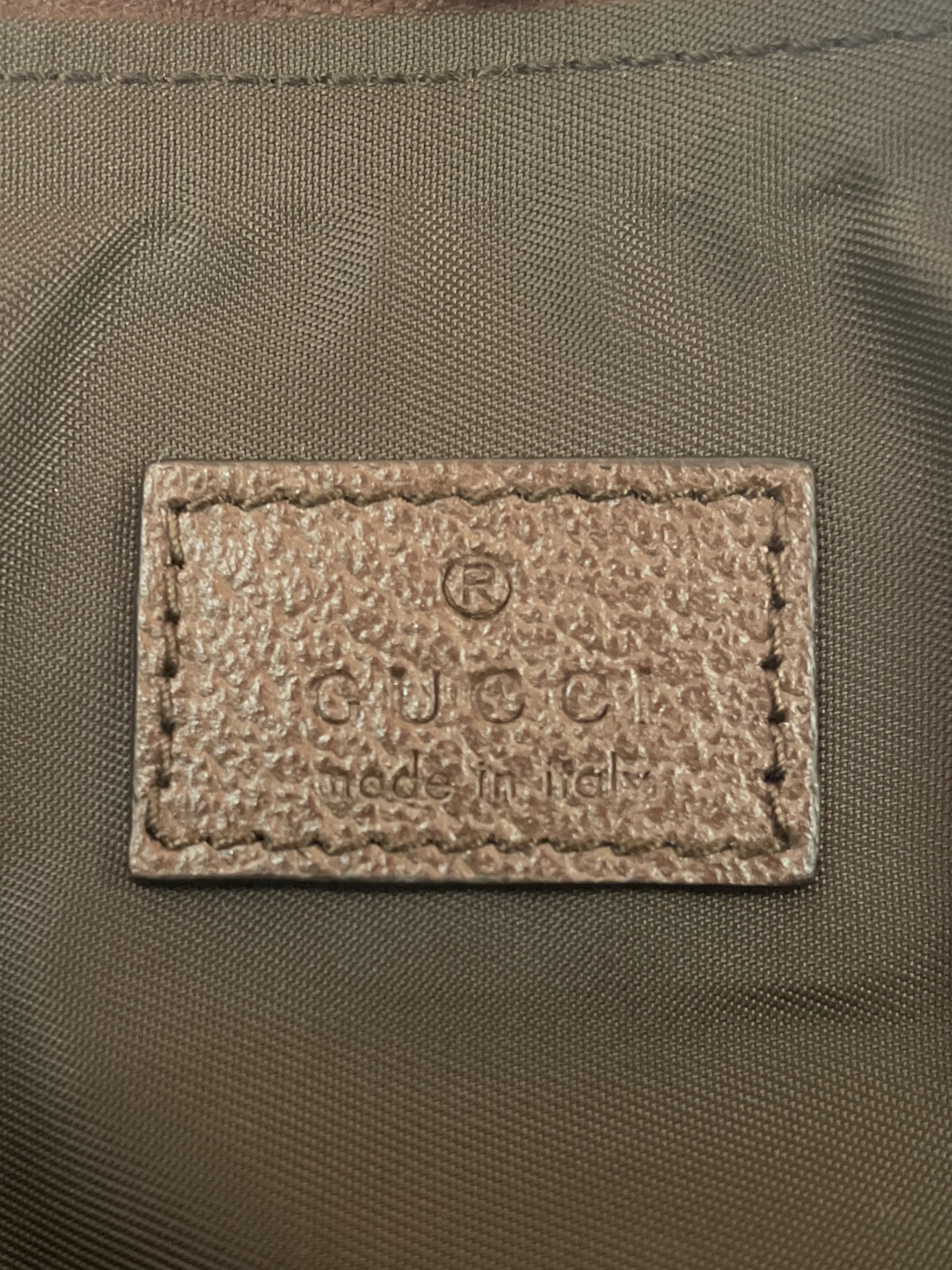 GUCCI/Pouch/Monogram/KHK/Ophidia GG Cosmetic Case view 5
