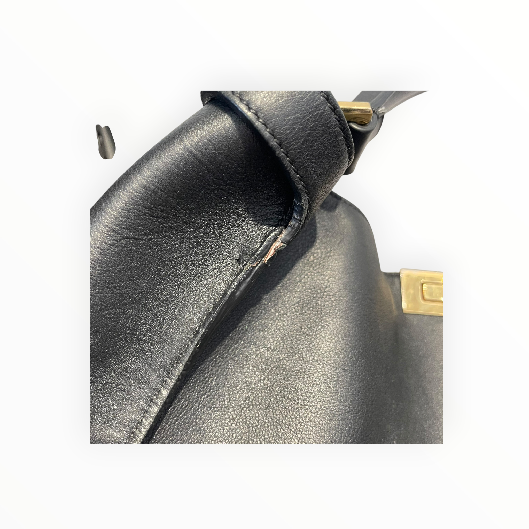 FENDI/Tote Bag/Leather/BLK/Peekaboo X-Lite Large Tote view 15