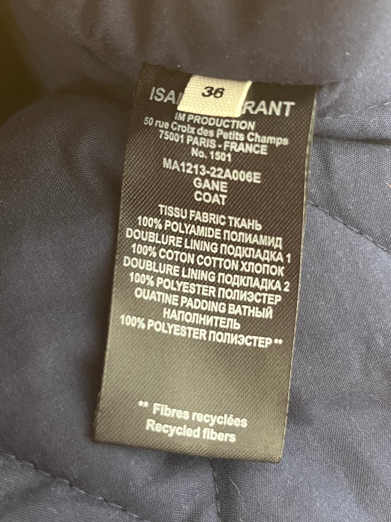 ISABEL MARANT ETOILE/Coat/36/Polyester/MLT/00985 COLOR BLOCK PARKA