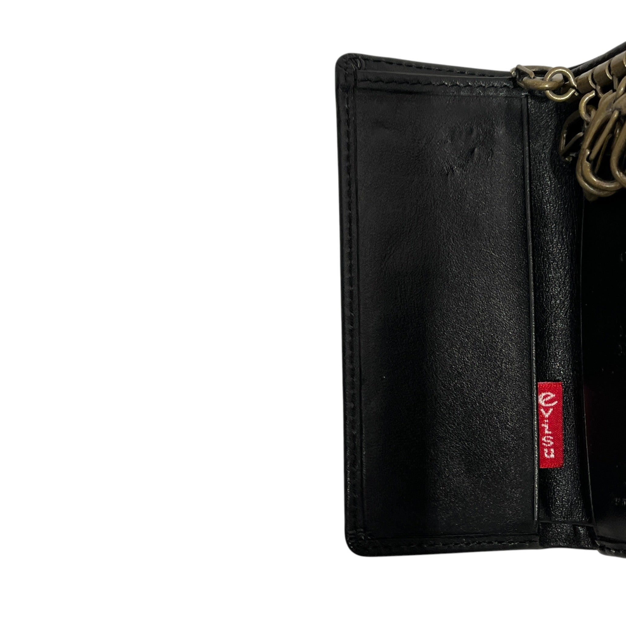 EVISU/Wallet/Leather/BLK/M's/keyholder view 8