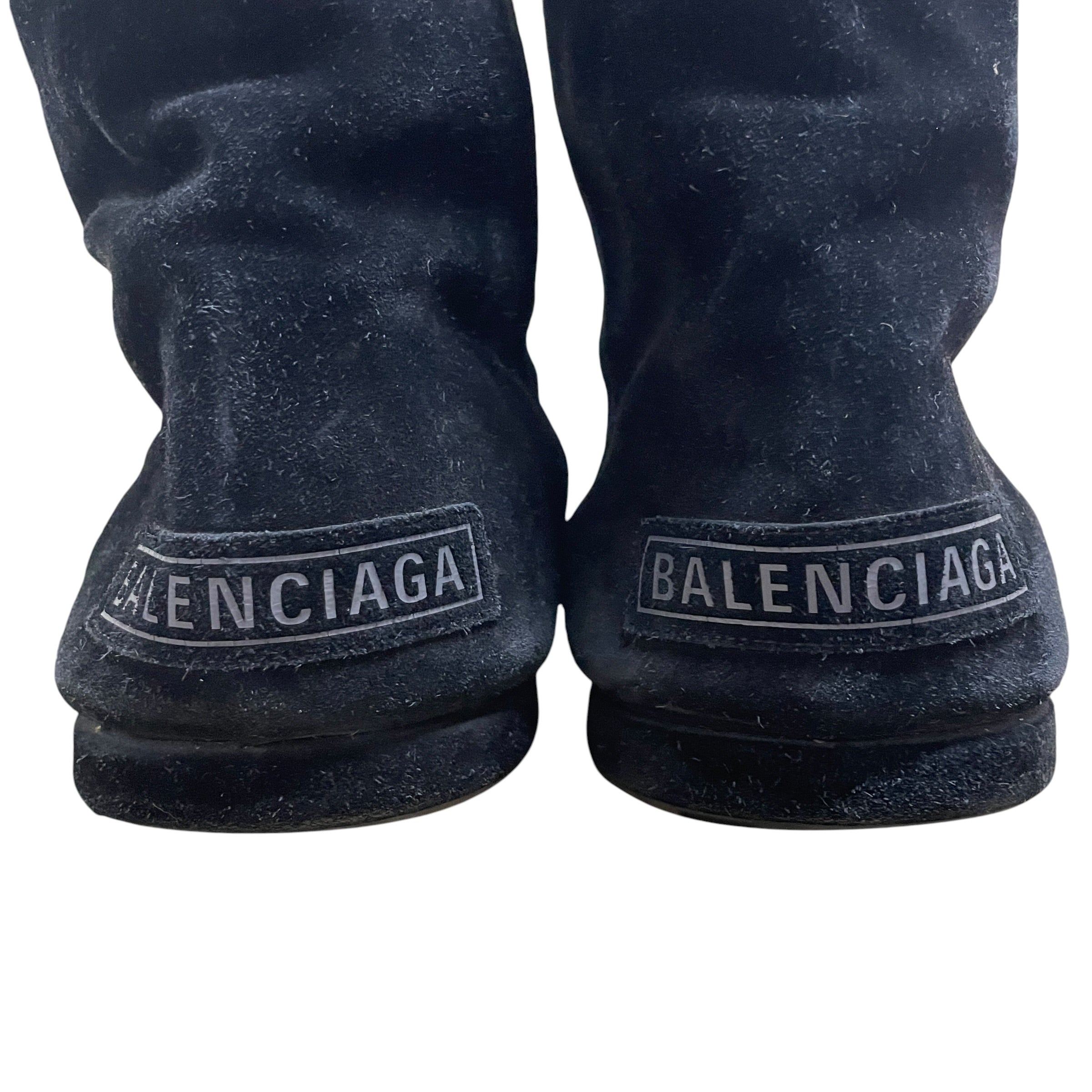 BALENCIAGA/Shoes/EU 45/Suede/BLK/ALASKA SOFT BOOTIE view 2