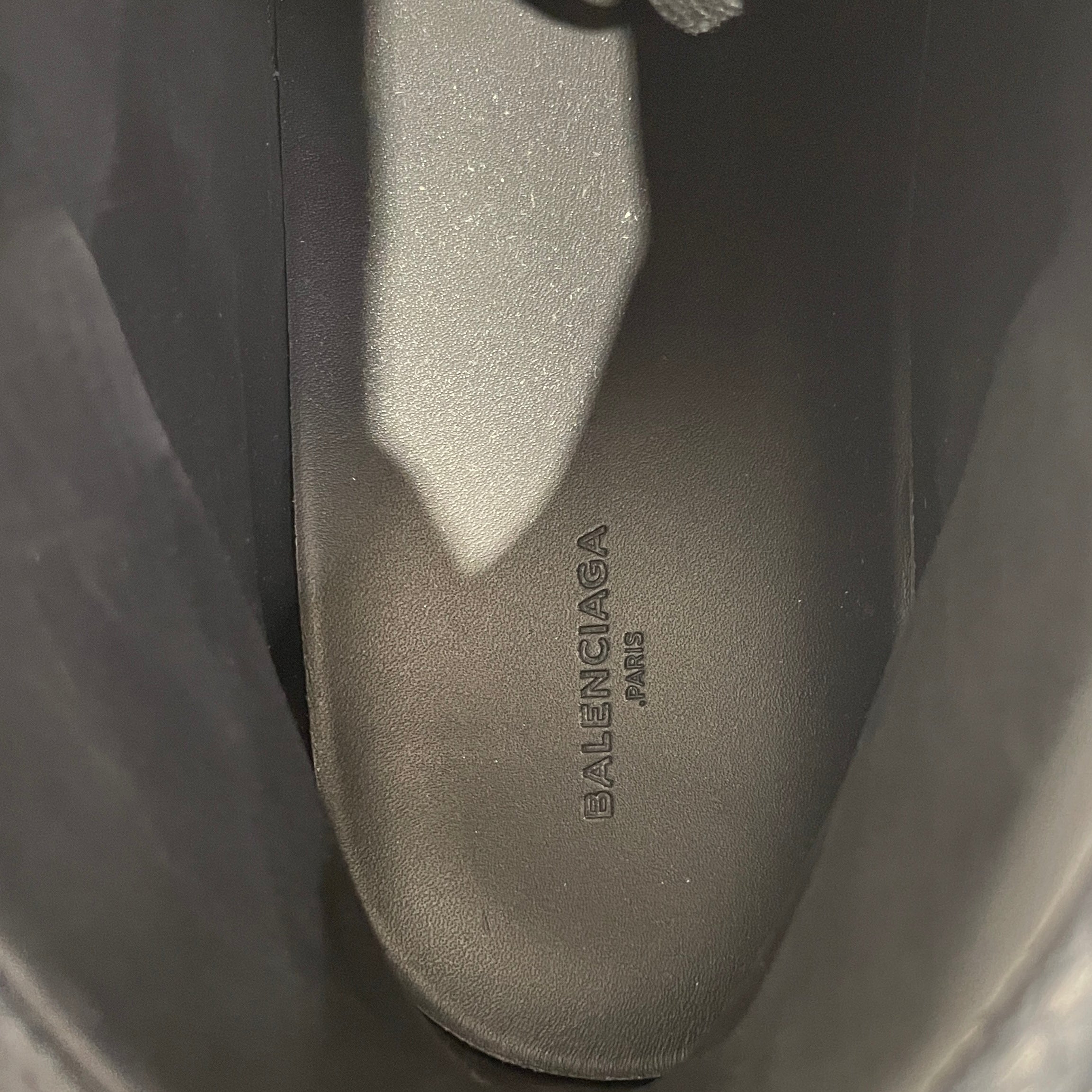 BALENCIAGA/Hi-Sneakers/EU 46/Leather/BLK/Python Arena Sneaker view 3